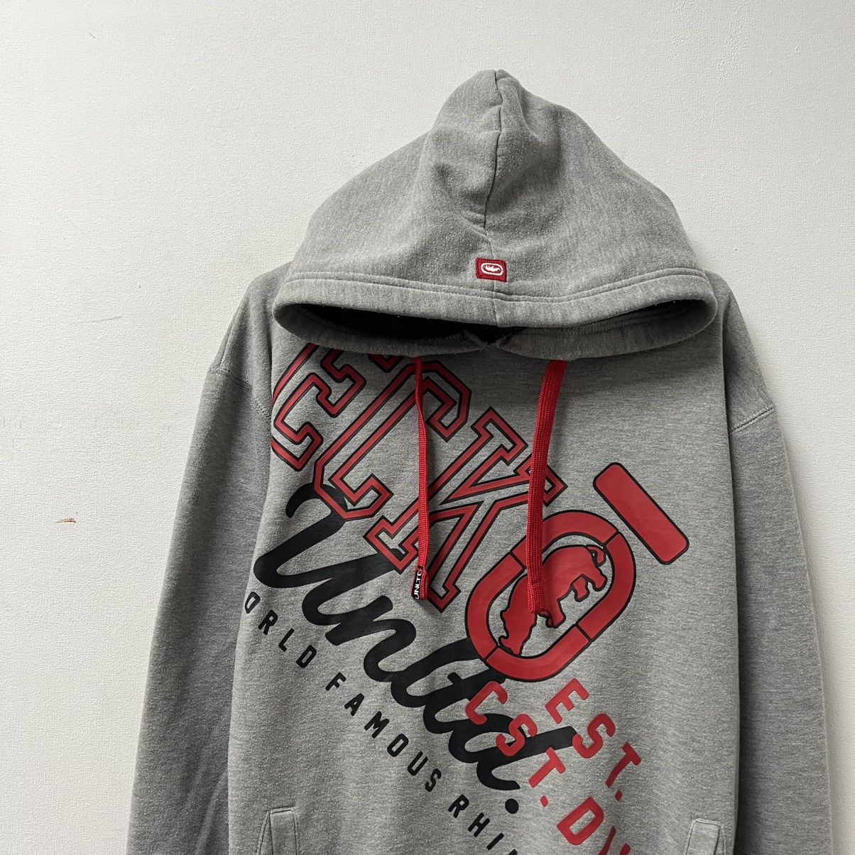 Ecko Unltd. Vintage Ecko Unltd Hoodie Big Logo Grey Size S Size US S / EU 44-46 / 1 - 3 Thumbnail