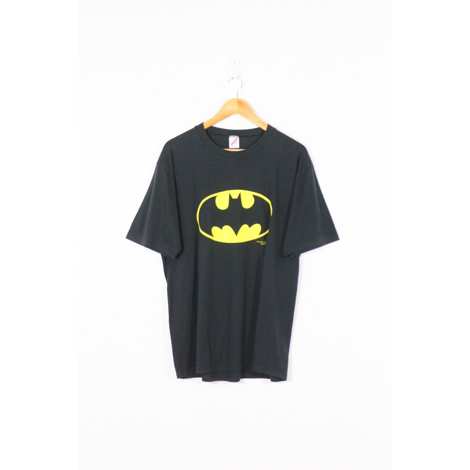 DC Comics Vintage Batman Movie DC Comics Logo 1989 Tee T-shirt 80s Size US XL / EU 56 / 4 - 1 Thumbnail
