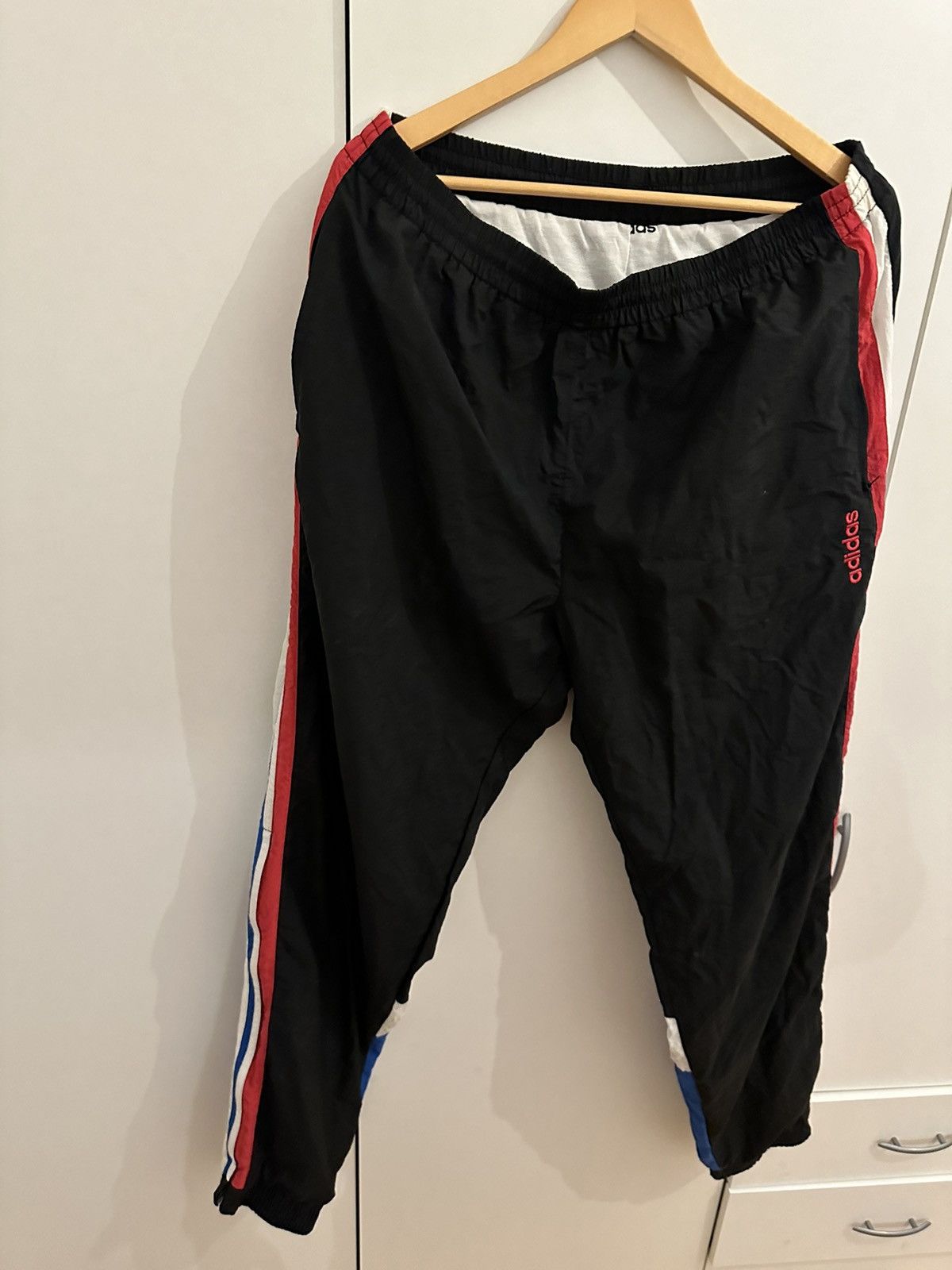 Adidas Adidas jogginghose Vintage Size XL Adidas Track Size US 42 / EU 58 - 5 Thumbnail