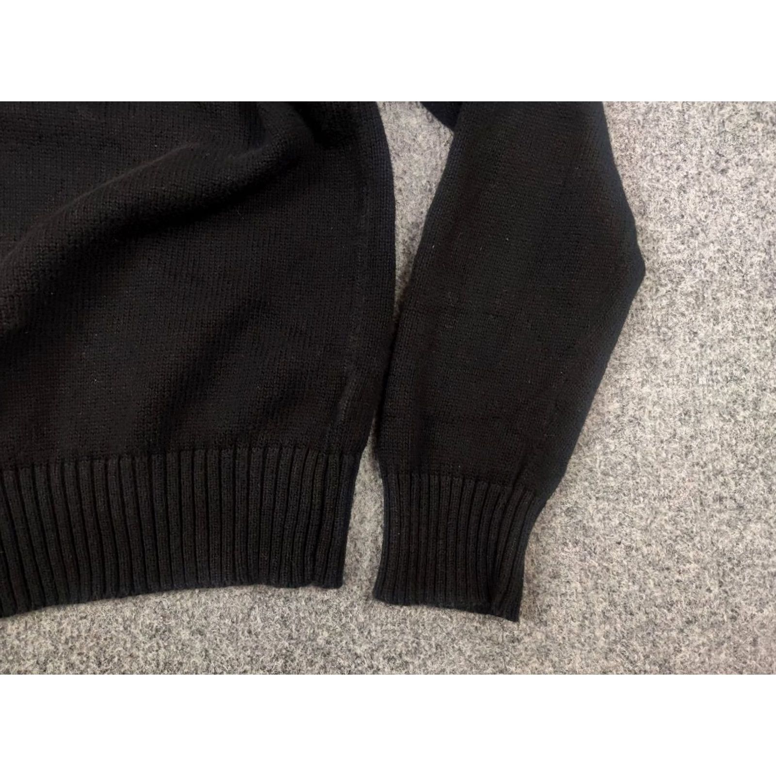 Polo Ralph Lauren VINTAGE Polo Ralph Lauren Black Cotton Knit Sweater 1/4 Button Polo Ralph Lauren Black Cotton Knit Sweater 1/4 Button Size US L / EU 52-54 / 3 - 4 Thumbnail