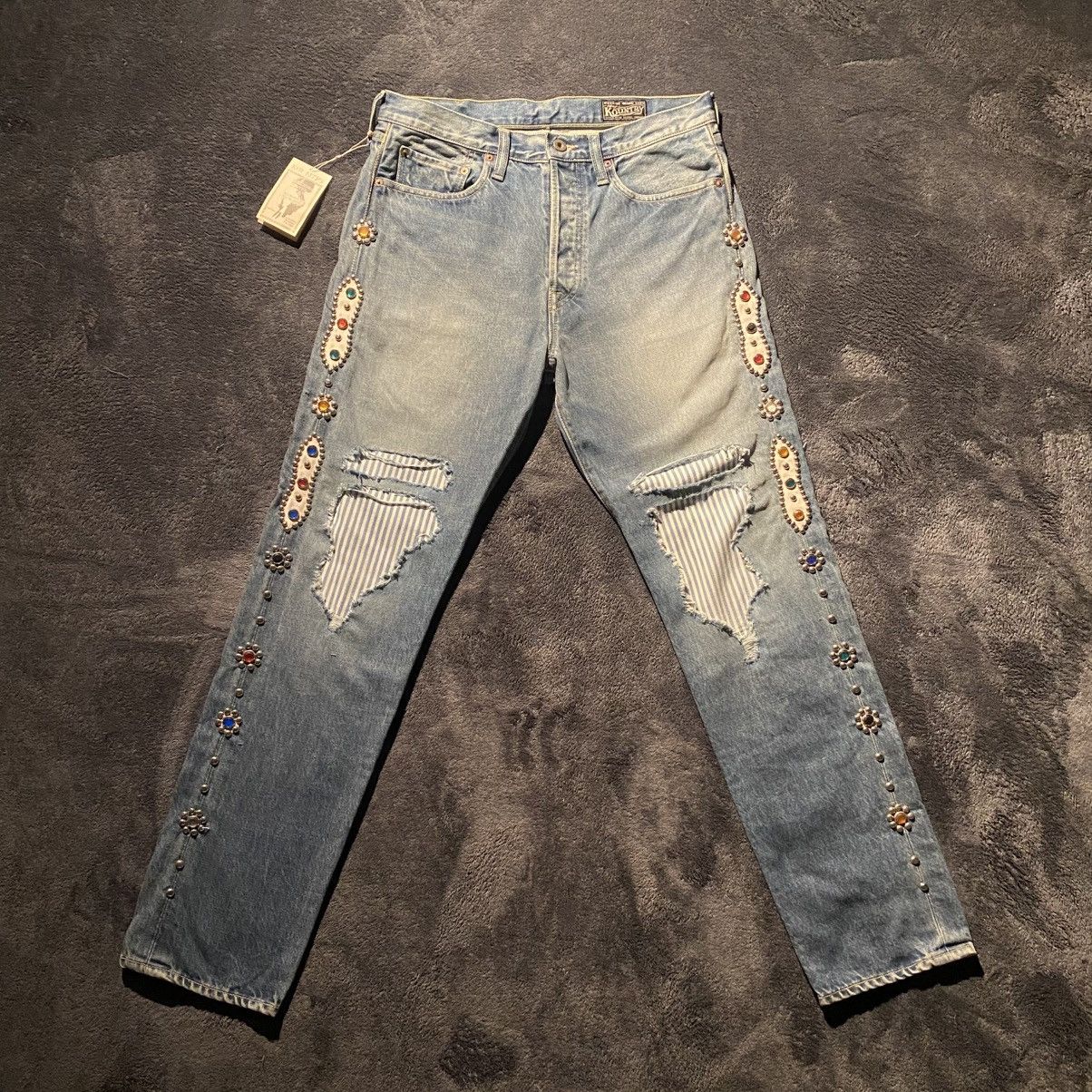 Kapital Kountry Kapital kountry boro jeans Size US 32 / EU 48 - 1 Thumbnail
