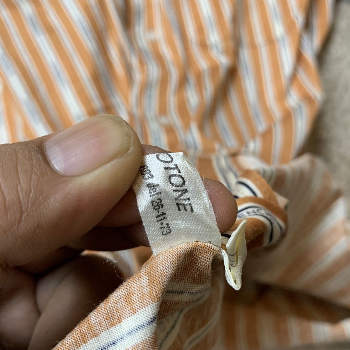Givenchy GIVENCHY GENTLEMAN PARIS Rare Vintage 70's Shirt Size US XS / EU 42 / 0 - 8 Thumbnail