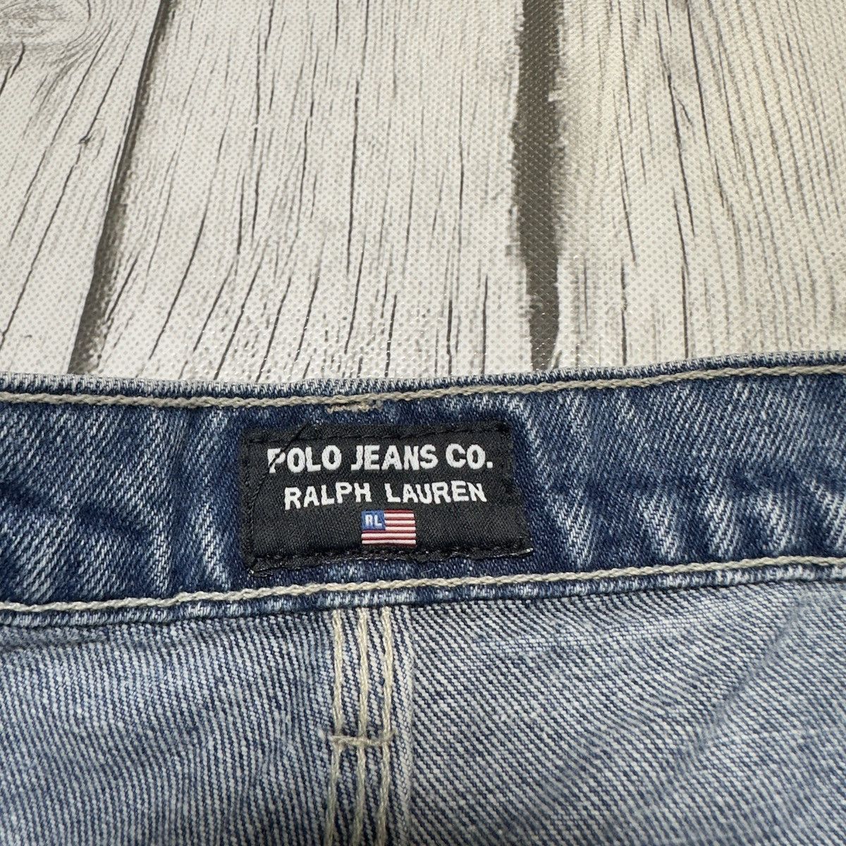 Polo Ralph Lauren × Vintage Vintage Polo Jeans carpenter jean shorts Size US 34 / EU 50 - 4 Thumbnail