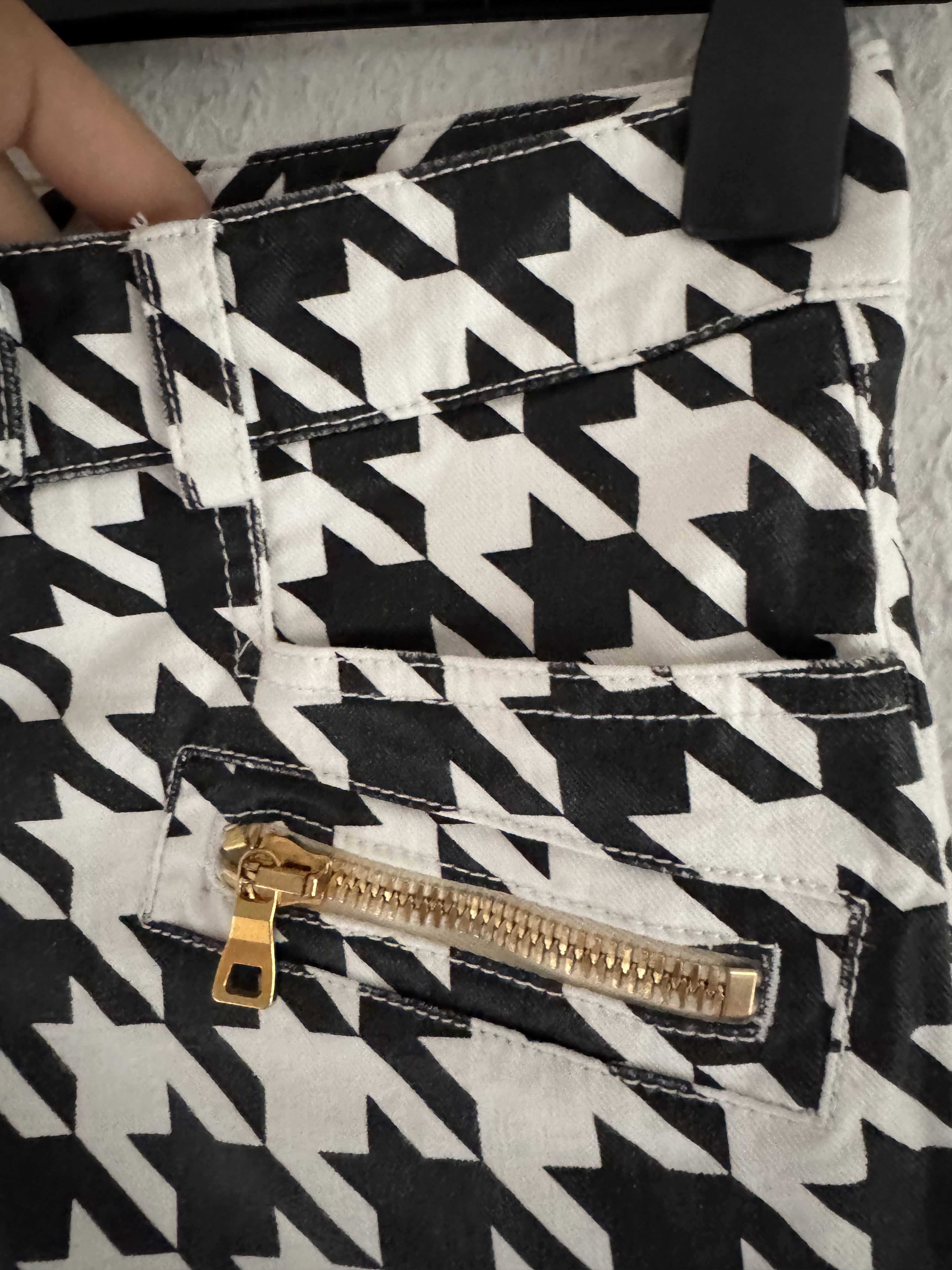 Balmain Star-Pattern Denim Trouser with lion embroidered buttons Size US 29 - 6 Thumbnail