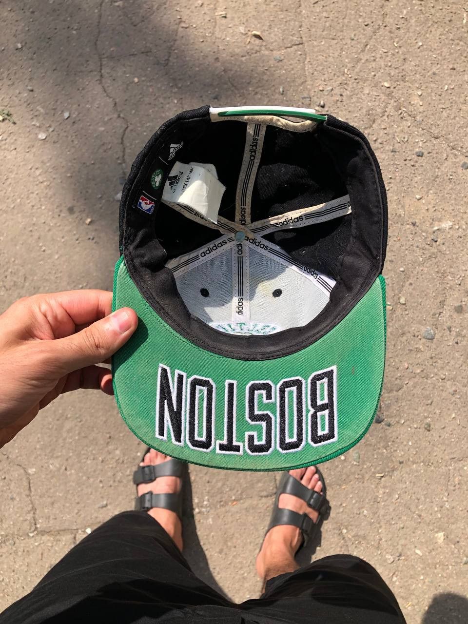 Adidas × Vintage VERY RARE ADIDAS BOSTON CELTIC NBA CAP Y2K 90s BASKETBALL Size ONE SIZE - 8 Thumbnail