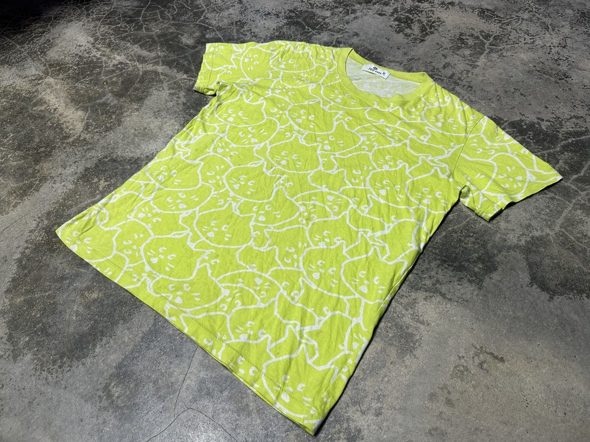 Issey Miyake × Japanese Brand × Ne-Net Crazy Rare🔥Vintage Ne-net Issey Miyake Fullprint Tshirt Size US M / EU 48-50 / 2 - 3 Thumbnail