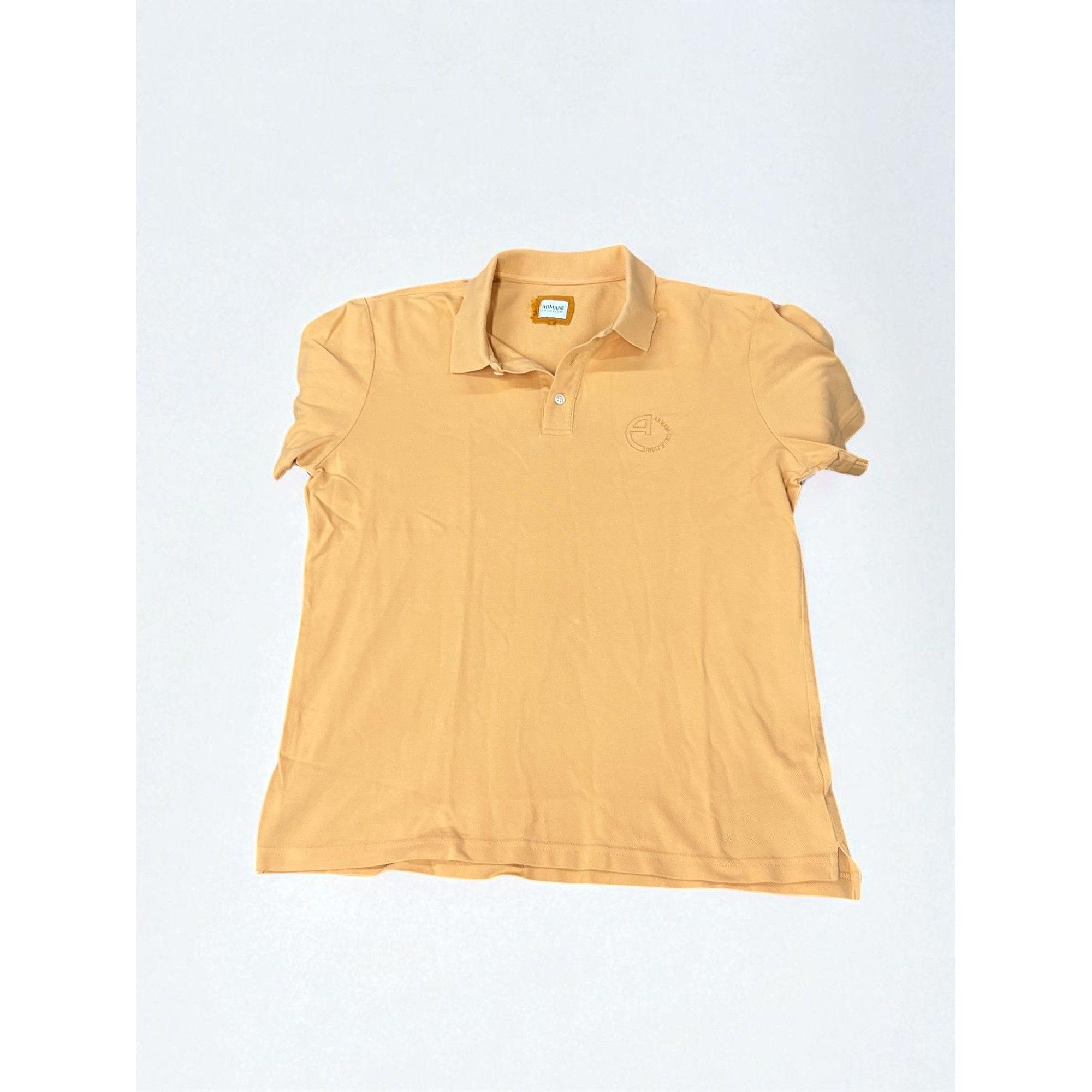 Armani Exchange Armani Exchange Men's XL Peach/Camel Polo Shirt Size XL Size US XL / EU 56 / 4 - 1 Thumbnail