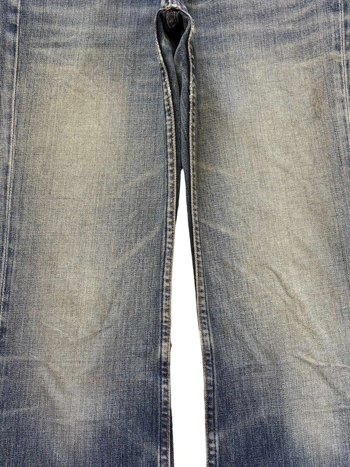 Levi's Vintage 90s Levis 517 Mud Wash Distress Flare Jeans Size US 28 / EU 44 - 3 Thumbnail