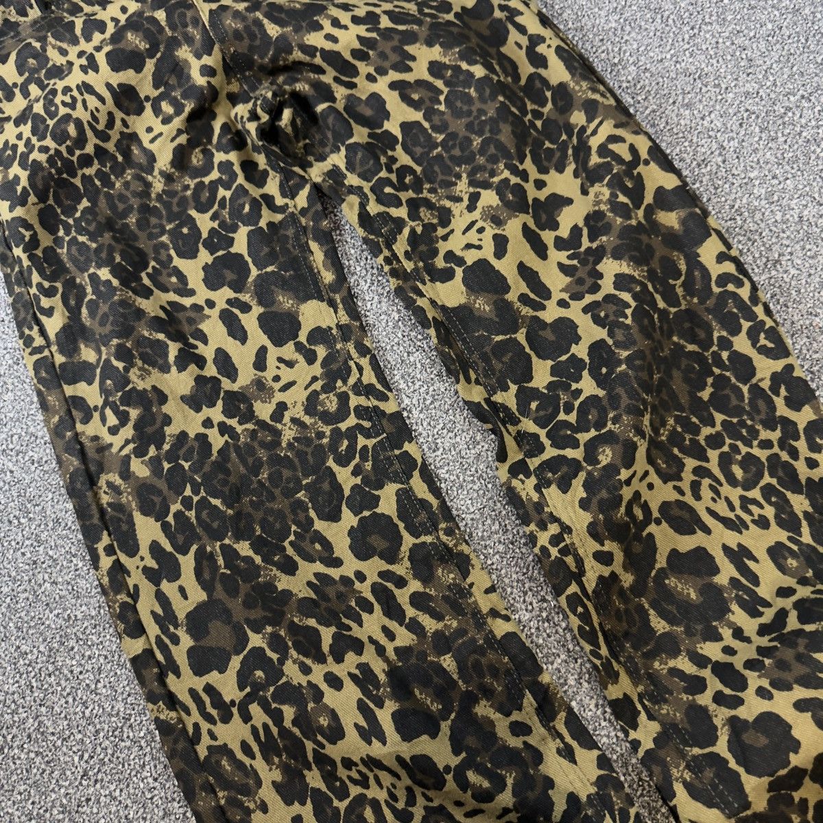 Hysteric Glamour Vintage Japanese y2k Crazy Baggy Balenciaga Leopard style Size US 28 / EU 44 - 5 Thumbnail