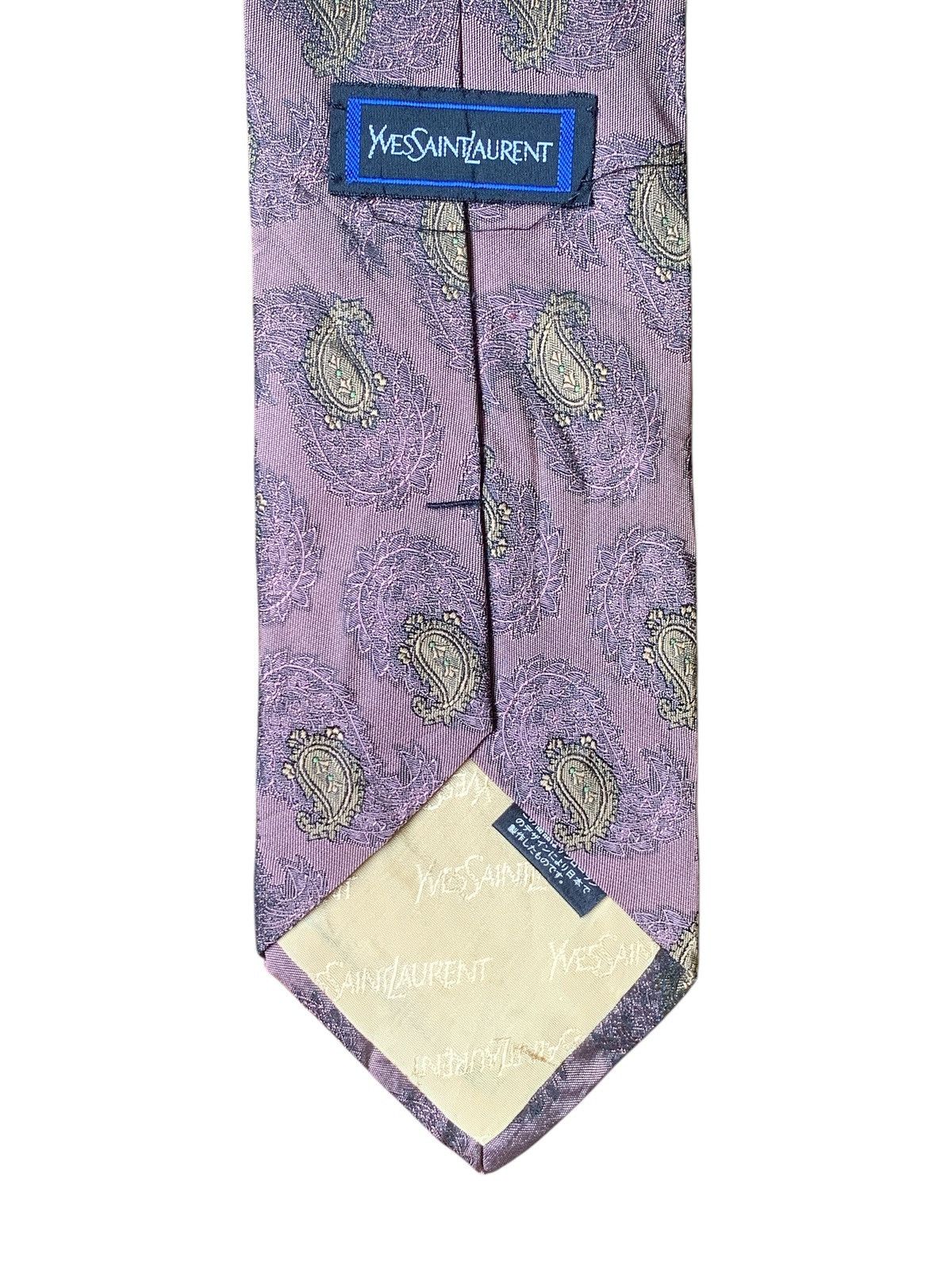 Designer × Vintage × Yves Saint Laurent Rare Design Vintage Yves Saint Laurent Ties Size ONE SIZE - 3 Thumbnail