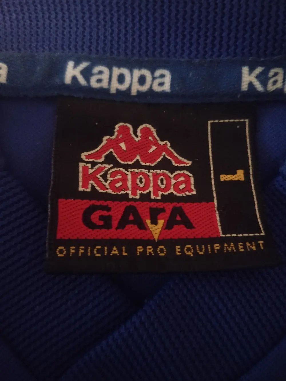 Kappa Italy 1998 Home Jersey Kappa Size US L / EU 52-54 / 3 - 6 Thumbnail
