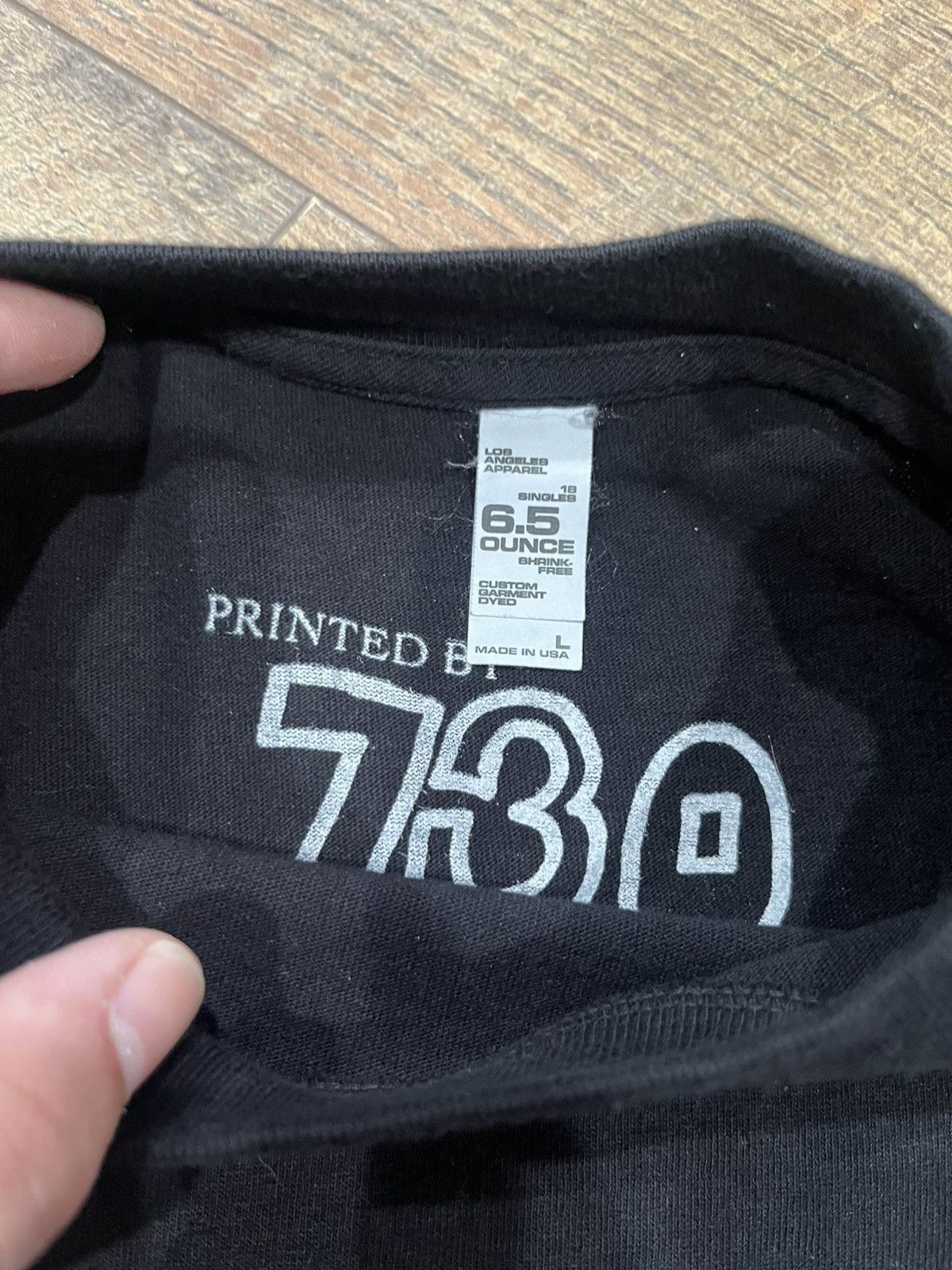 Asspizza RARE 730 Printing Tour Tee Shirt 2024 Black (Large) NEW Size US L / EU 52-54 / 3 - 3 Thumbnail