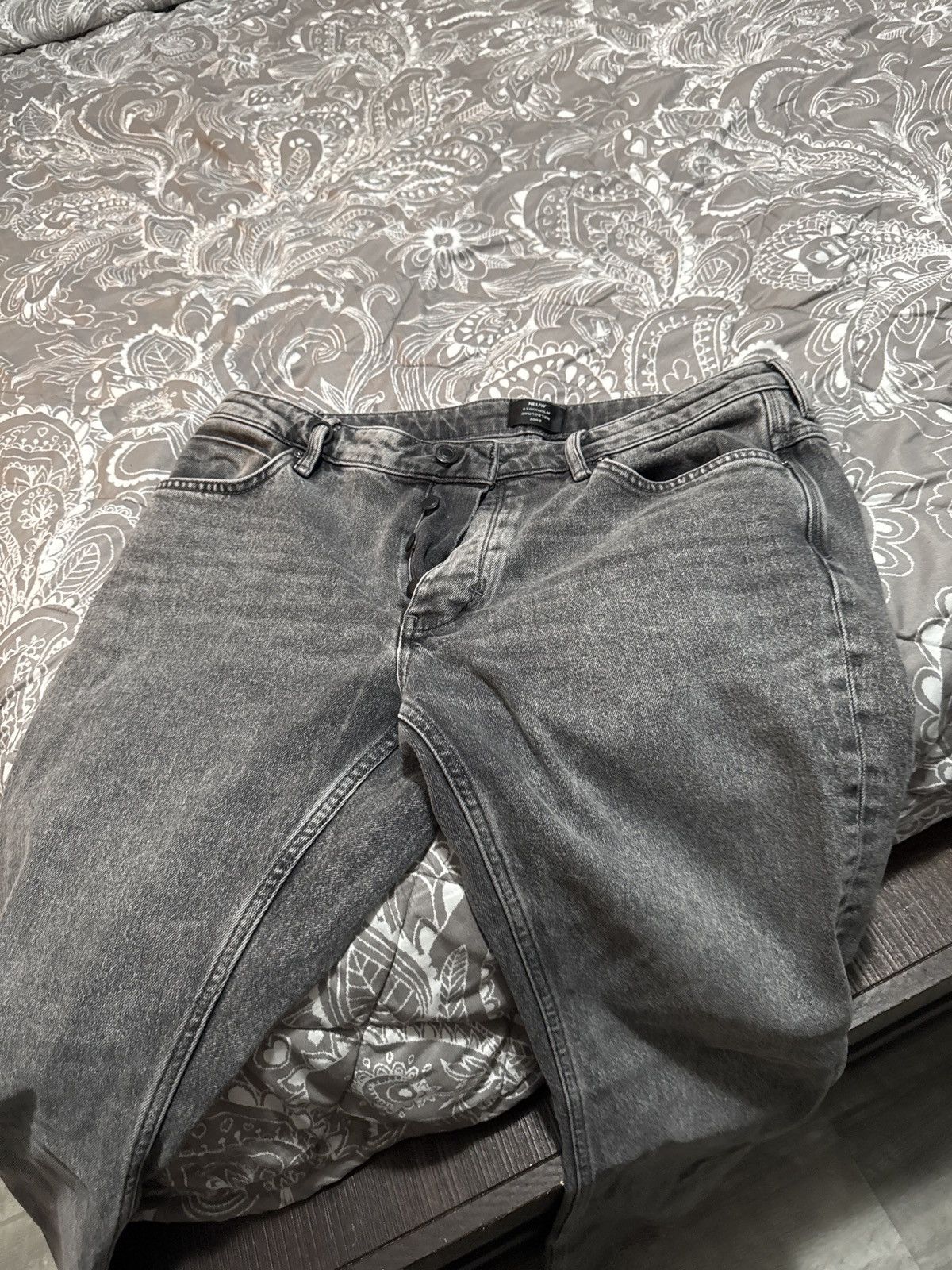 Other Neuw Denim Jeans Grey Washed Lou Slim Size US 33 - 2 Thumbnail