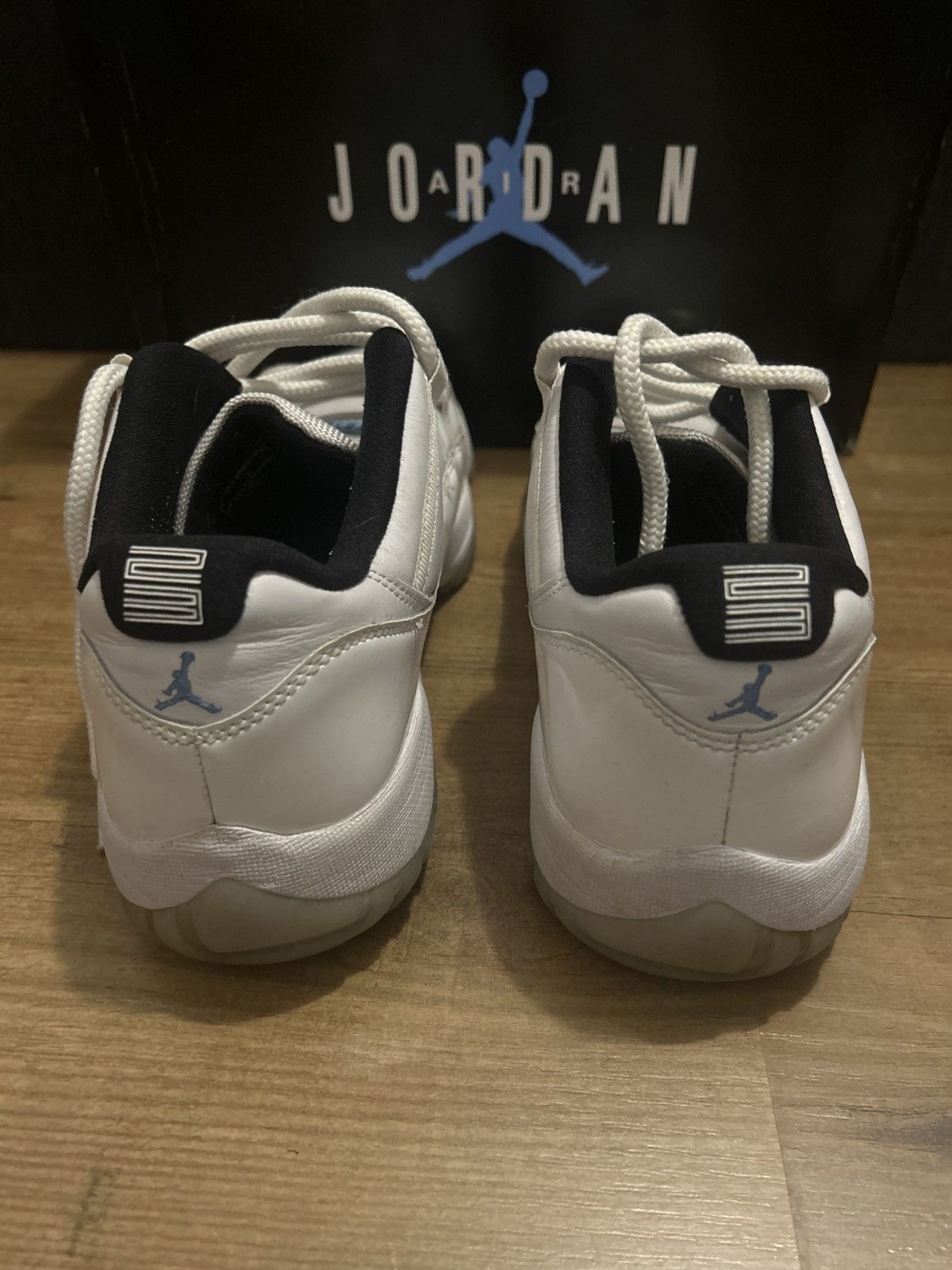Jordan Brand × Nike Jordan 11 Low Legend Blue Size US 11.5 / EU 44-45 - 7 Thumbnail
