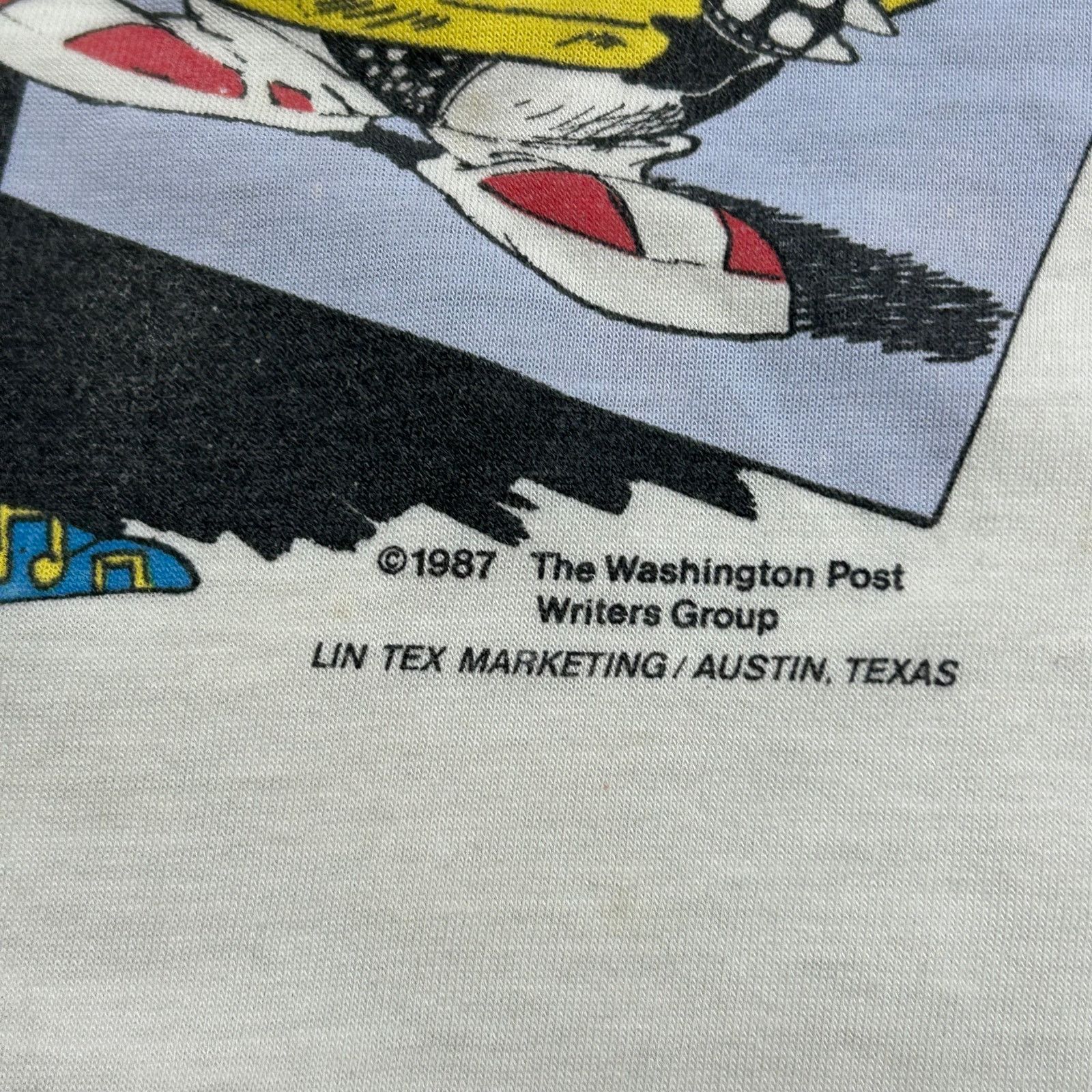 Vintage vintage 1987 "Billy and the Boingers World Tour" tee Small Size US M / EU 48-50 / 2 - 5 Thumbnail
