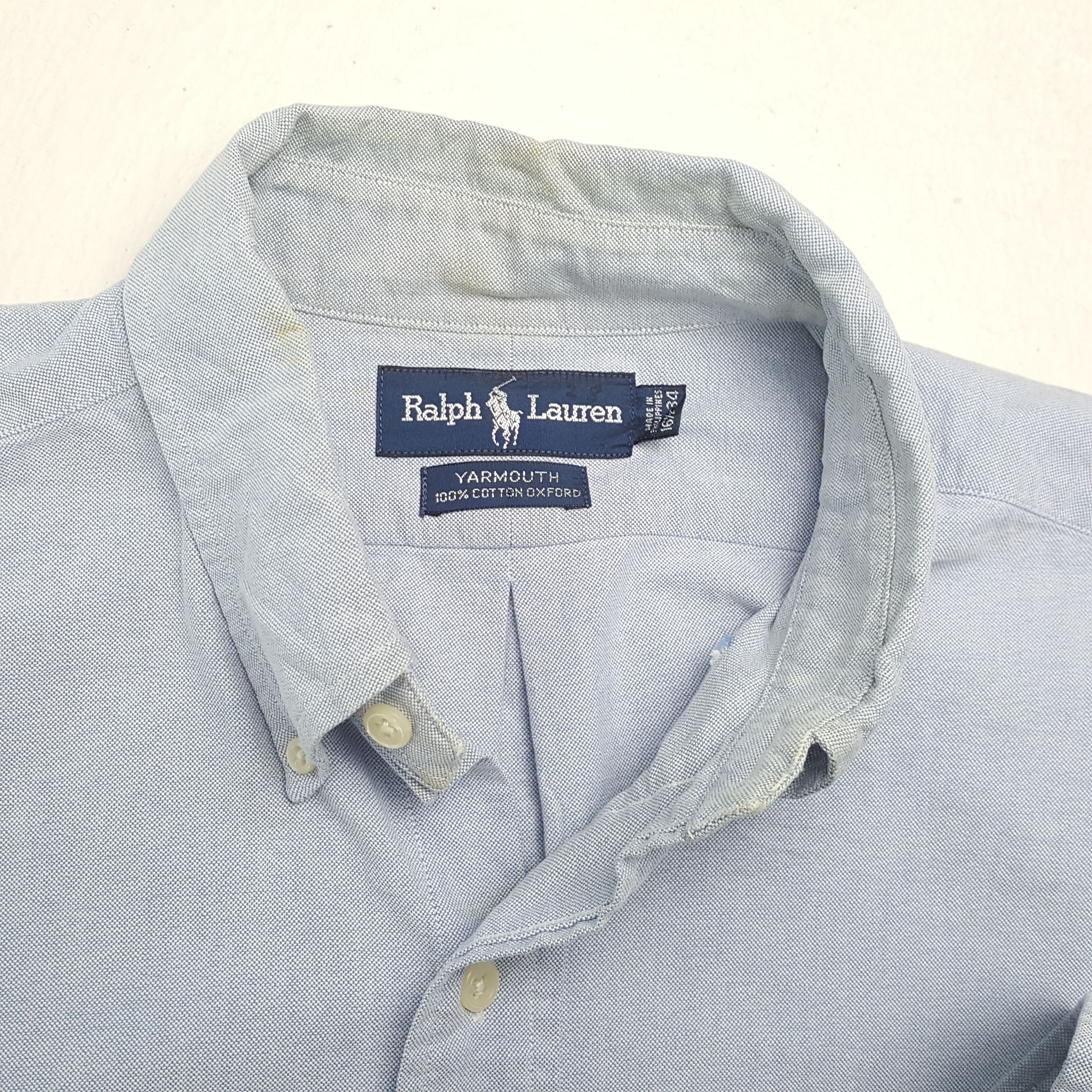 Ralph Lauren × Vintage RALPH LAUREN Fashion Brand Small Logo Design Shirt Size US XXL / EU 58 / 5 - 8 Thumbnail