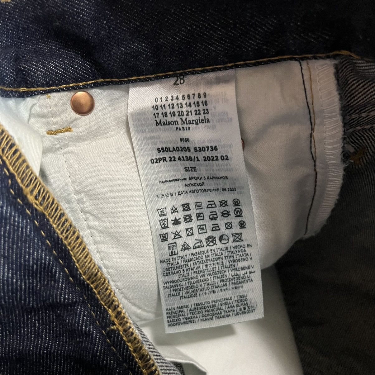 Maison Margiela Stacked Long Denim Size US 28 / EU 44 - 12 Thumbnail