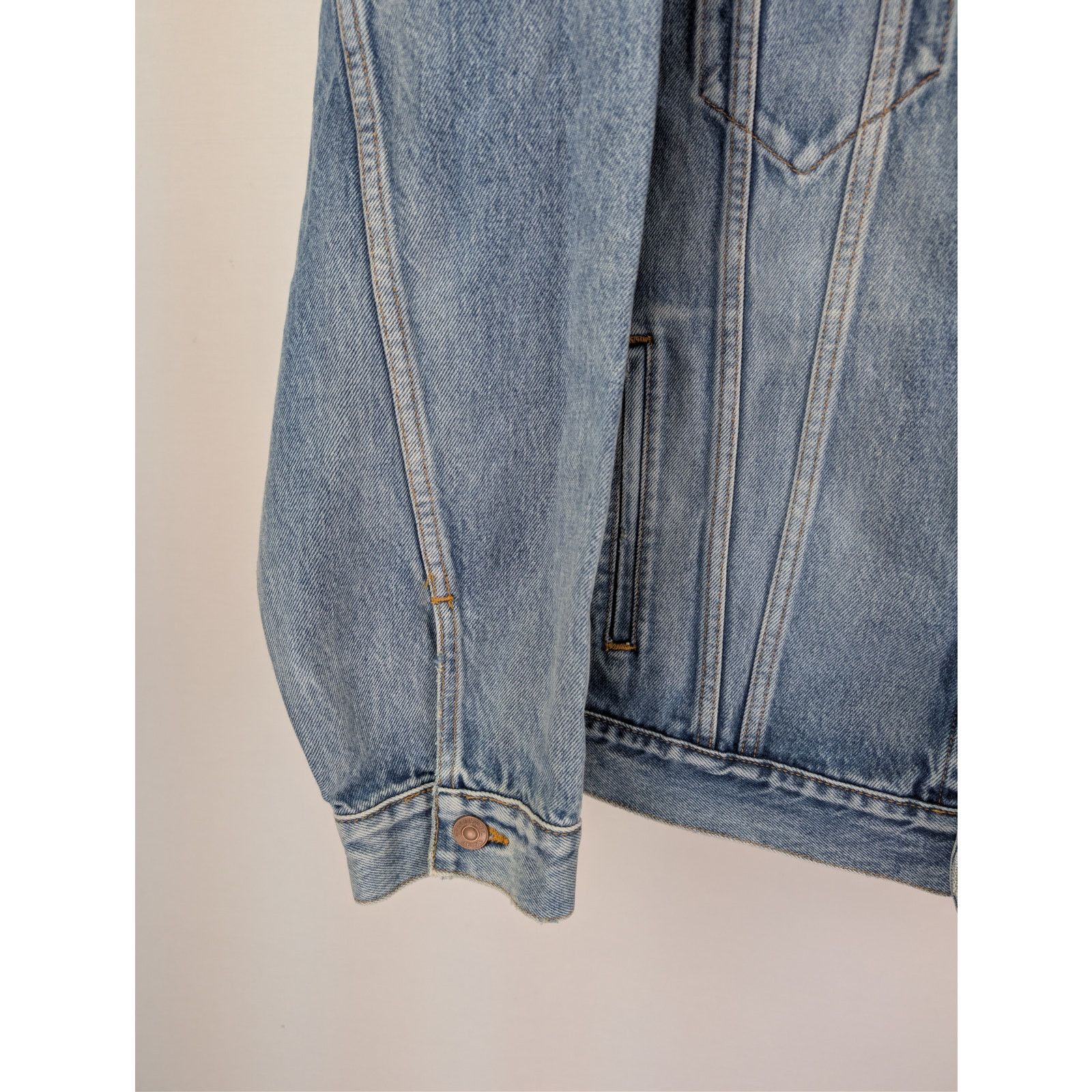 Balenciaga o1rshd1 Denim Organic Japanese Twill Jacket in Green/Olive Size US M / EU 48-50 / 2 - 5 Thumbnail