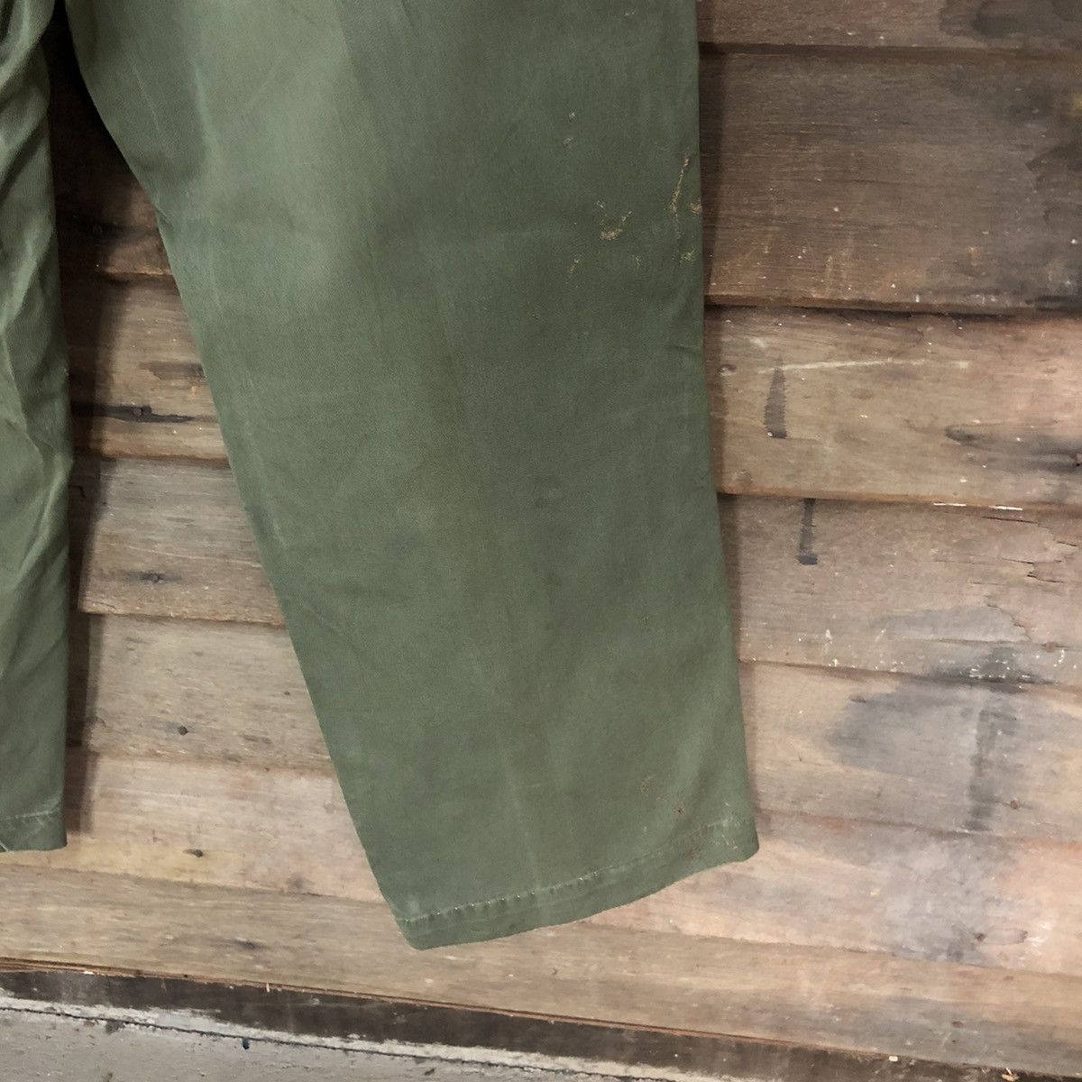 Vintage DL Japan army double knee vintage Green Cargo pants #S2779 Size US 30 / EU 46 - 15 Thumbnail