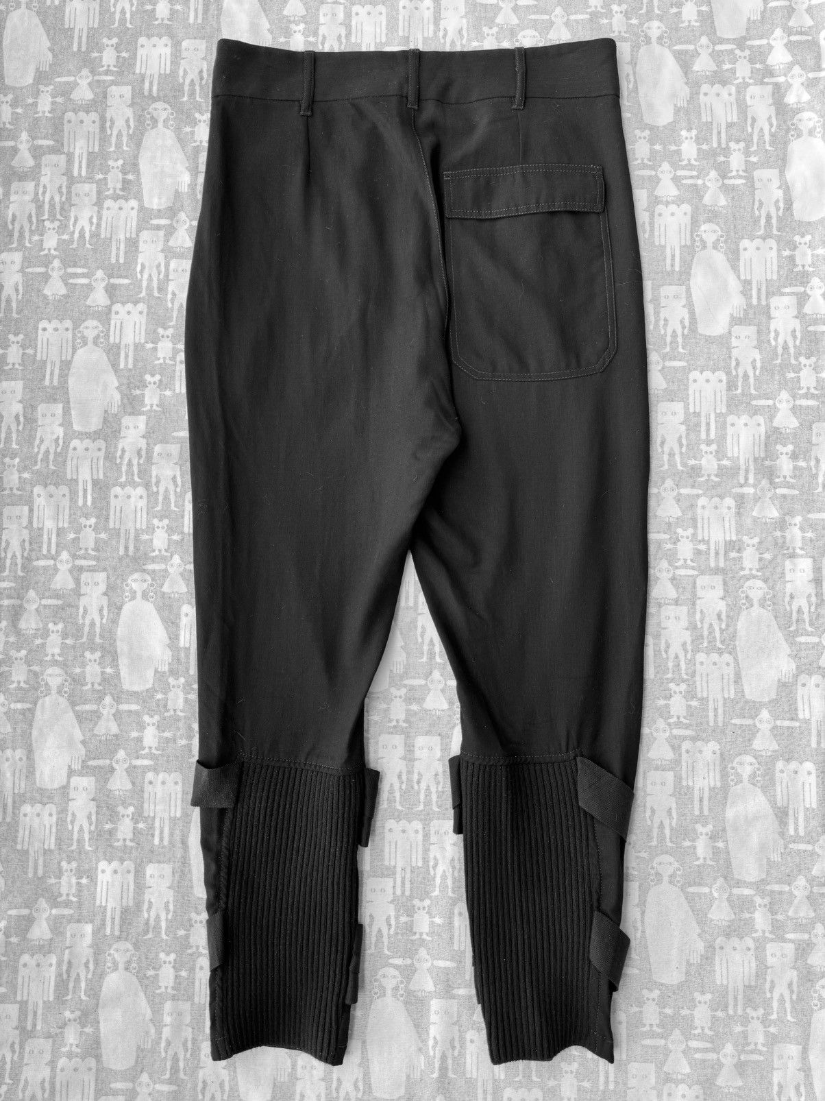 Ann Demeulemeester Ann Demeulemeester SS17 Ankle Straps Tapered Light Pants Size US 31 - 5 Thumbnail