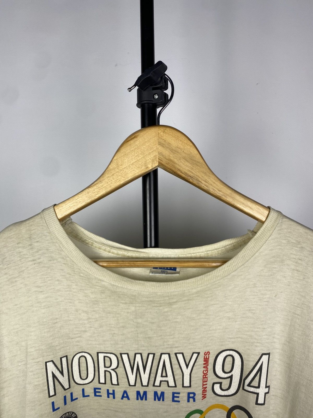 USA Olympics × Vintage Vintage rare 1994 Norway Olympics Games T-Shirt Men Size US L / EU 52-54 / 3 - 3 Thumbnail