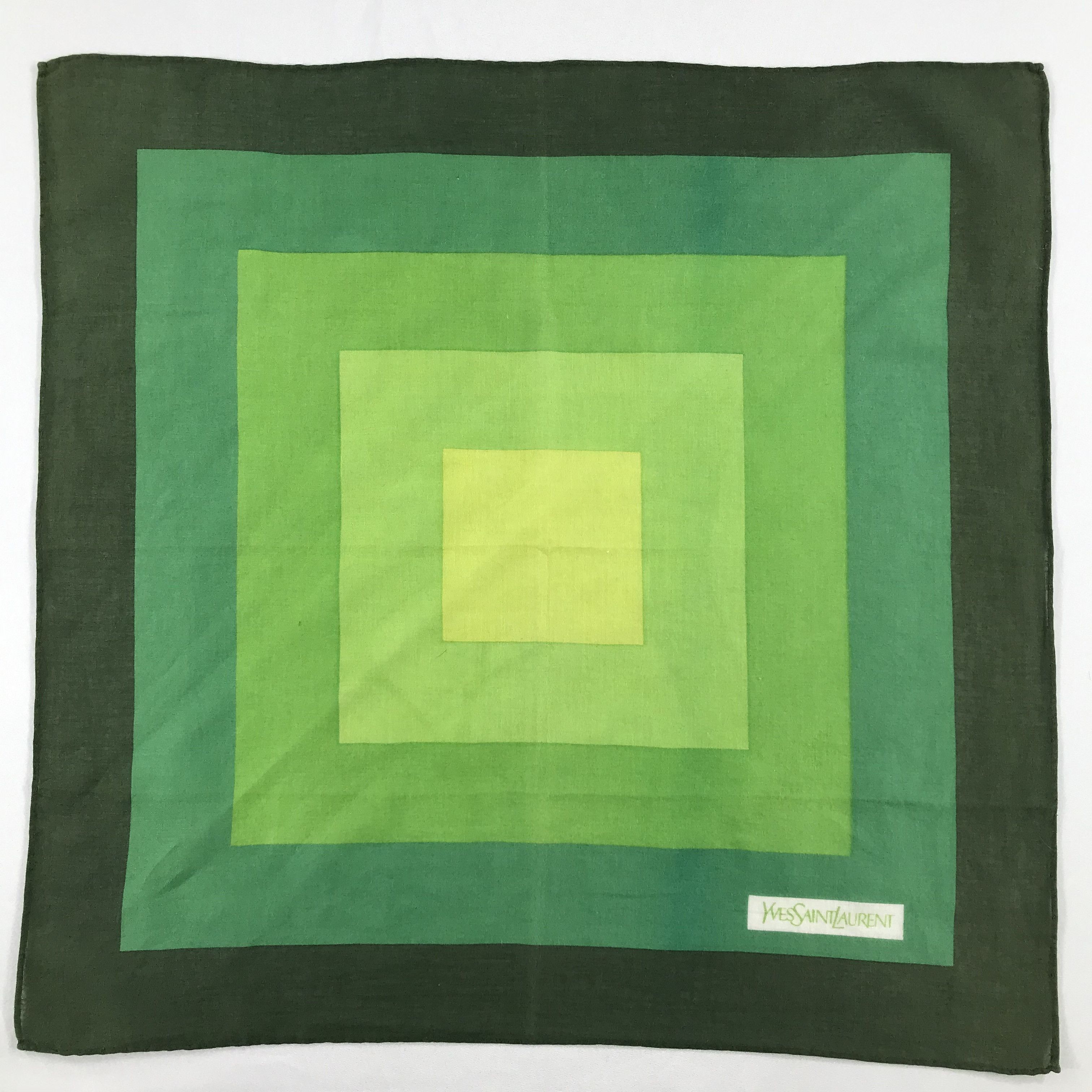 Vintage × Yves Saint Laurent Yves Saint Laurent Bandana / Handkerchief/Neckerchief -S1964 Size ONE SIZE - 1 Thumbnail