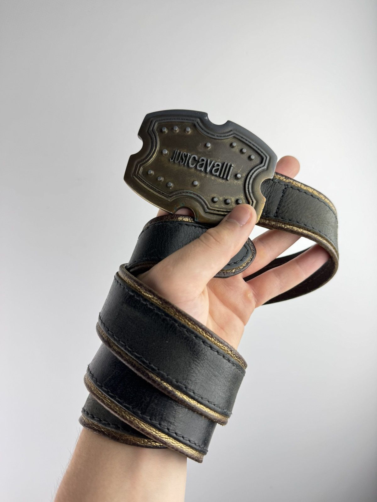 Just Cavalli Vintage Just Cavalli Leather Belt Size ONE SIZE - 1 Thumbnail