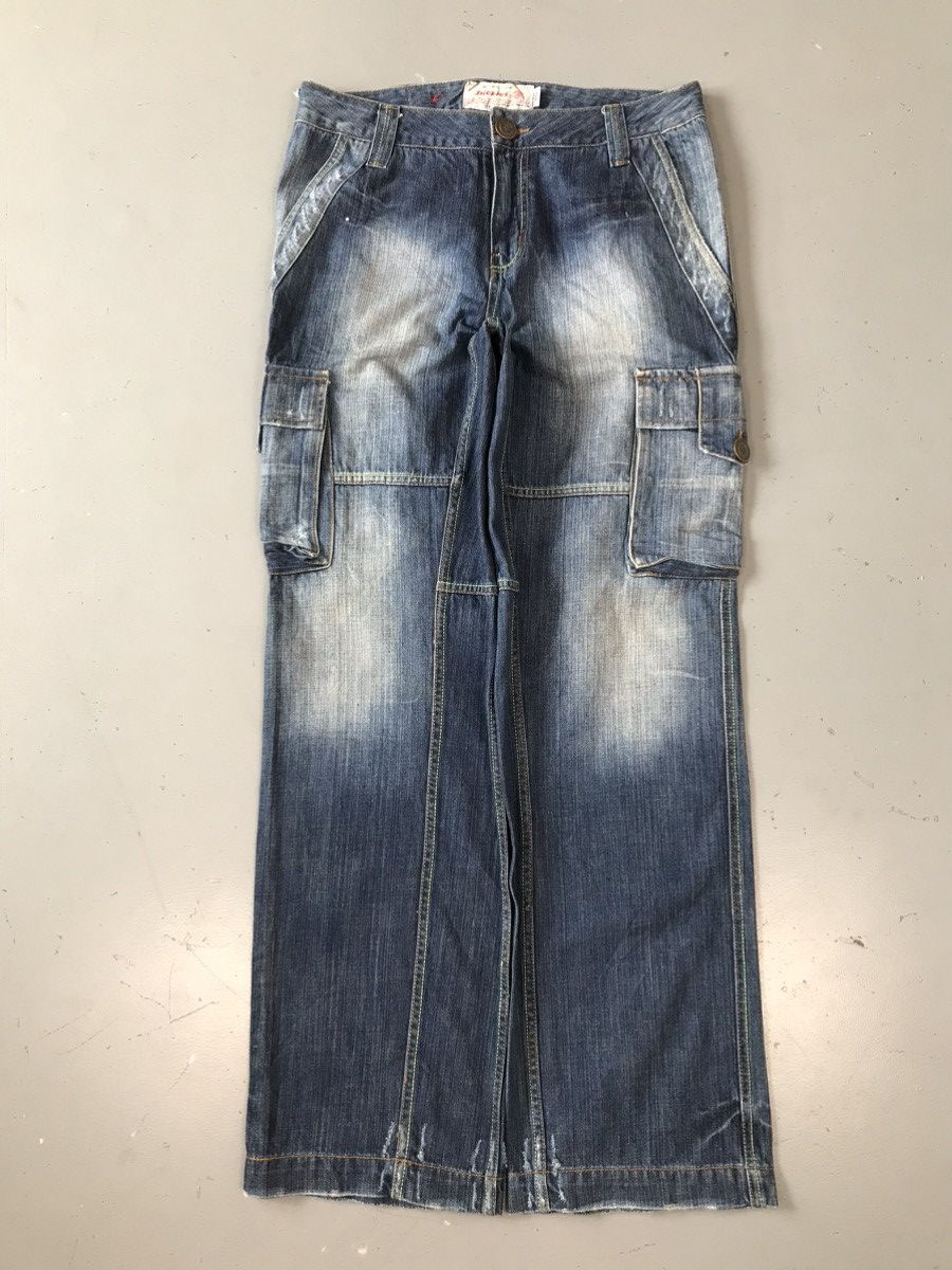 Dickies × Vintage Vintage Dickies Cargo SpellOut Embroidery Denim Size US 30 / EU 46 - 2 Thumbnail