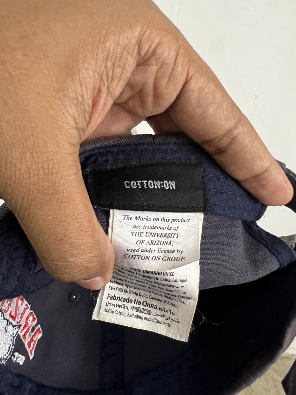 Arizona Jean Co. Arizona Wildcats Cotton On Fade Hat Size ONE SIZE - 12 Thumbnail