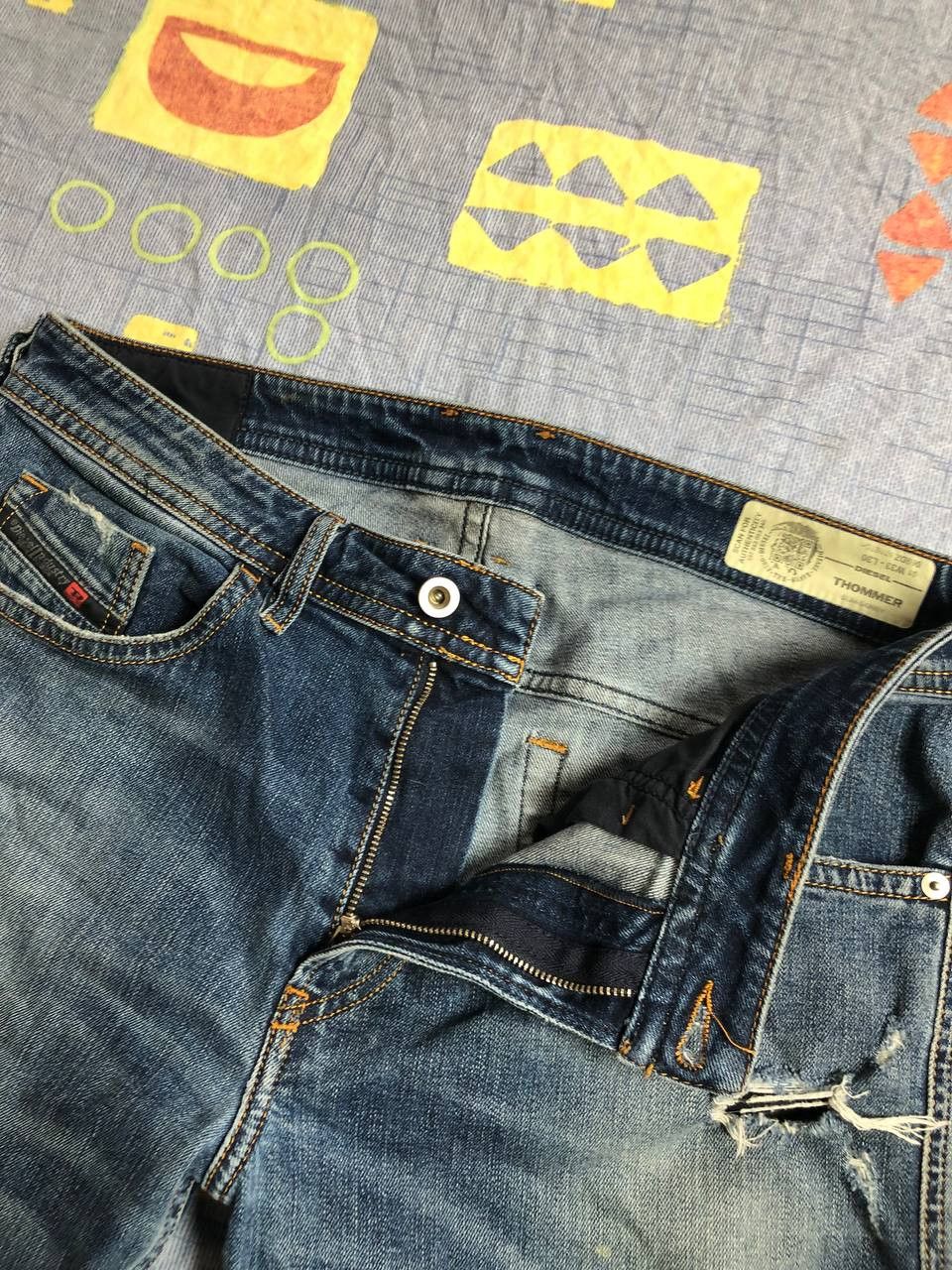 Diesel Diesel Denim Jeans Size US 33 - 9 Thumbnail