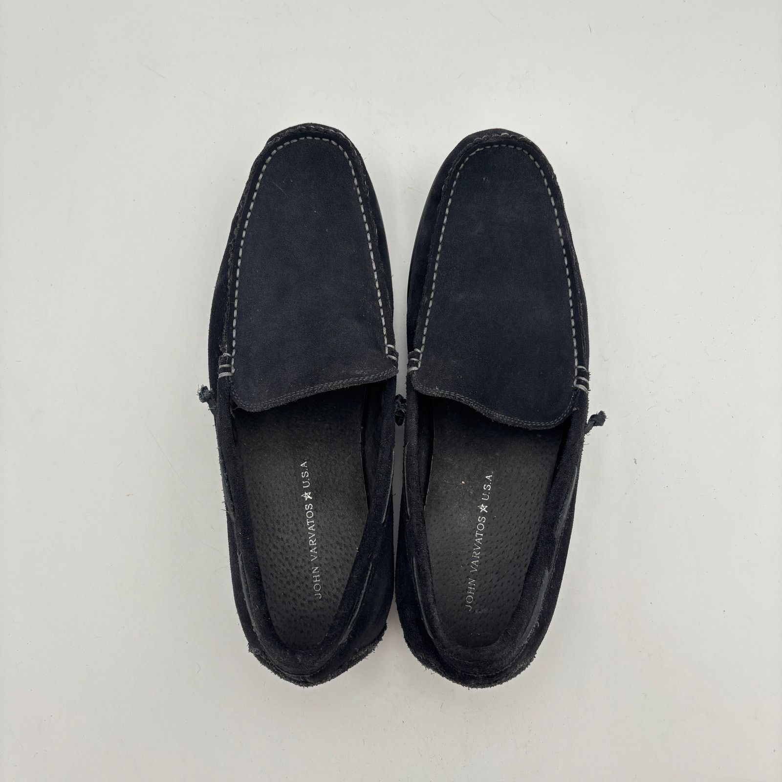 John Varvatos John Varvatos Star USA Loafers Moc Toe Suede Drivers Men's 9 Size US 9 / EU 42 - 6 Thumbnail
