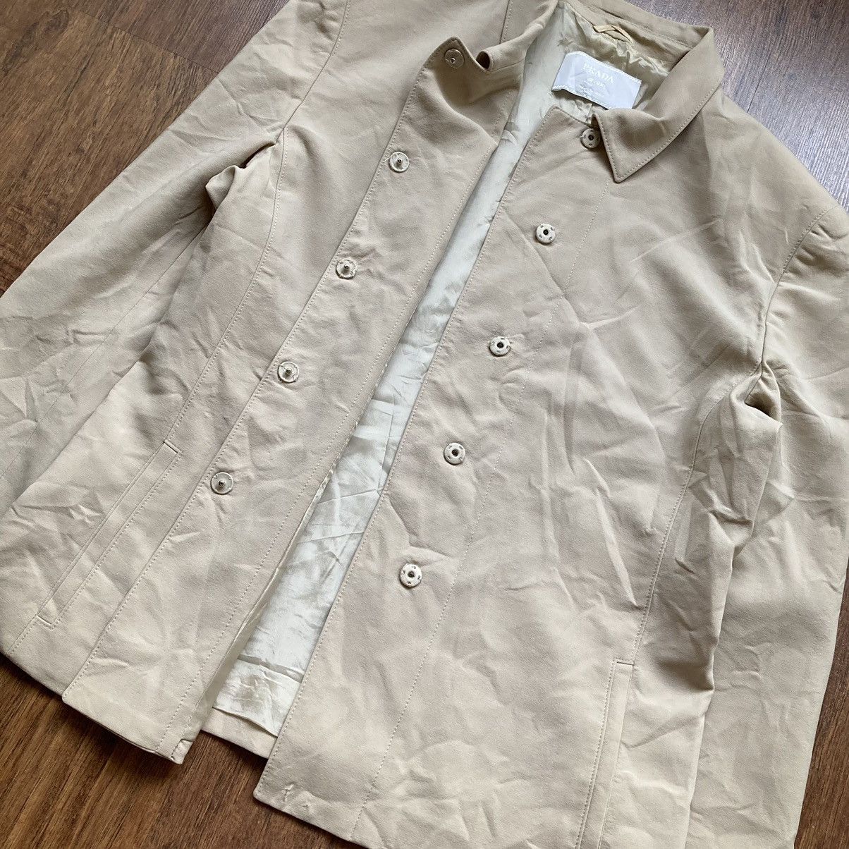 Prada × Vintage Prada White Lable Vintage Blazer Luxury Old Money Style Size S / US 4 / IT 40 - 4 Thumbnail