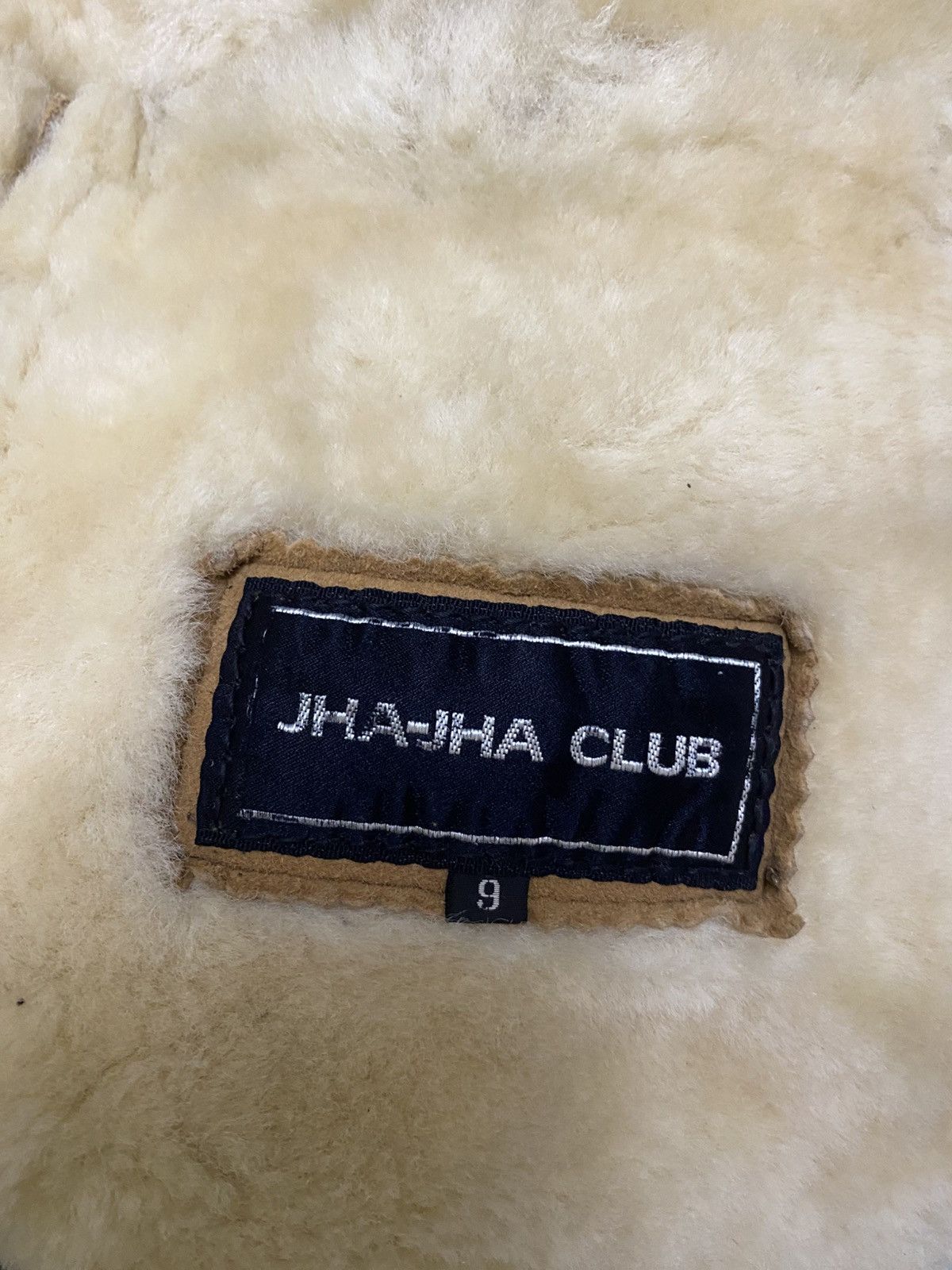 Genuine Leather VINTAGE 80S JHA JHA CLUB LEATHER SHEARLING SHERPA JACKET Size M / US 6-8 / IT 42-44 - 5 Thumbnail