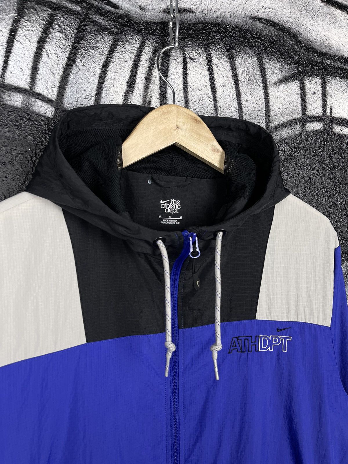 Nike Nike Athletic Depth Y2K Nylon Full Zip Light Jacket Size M Size US M / EU 48-50 / 2 - 3 Thumbnail
