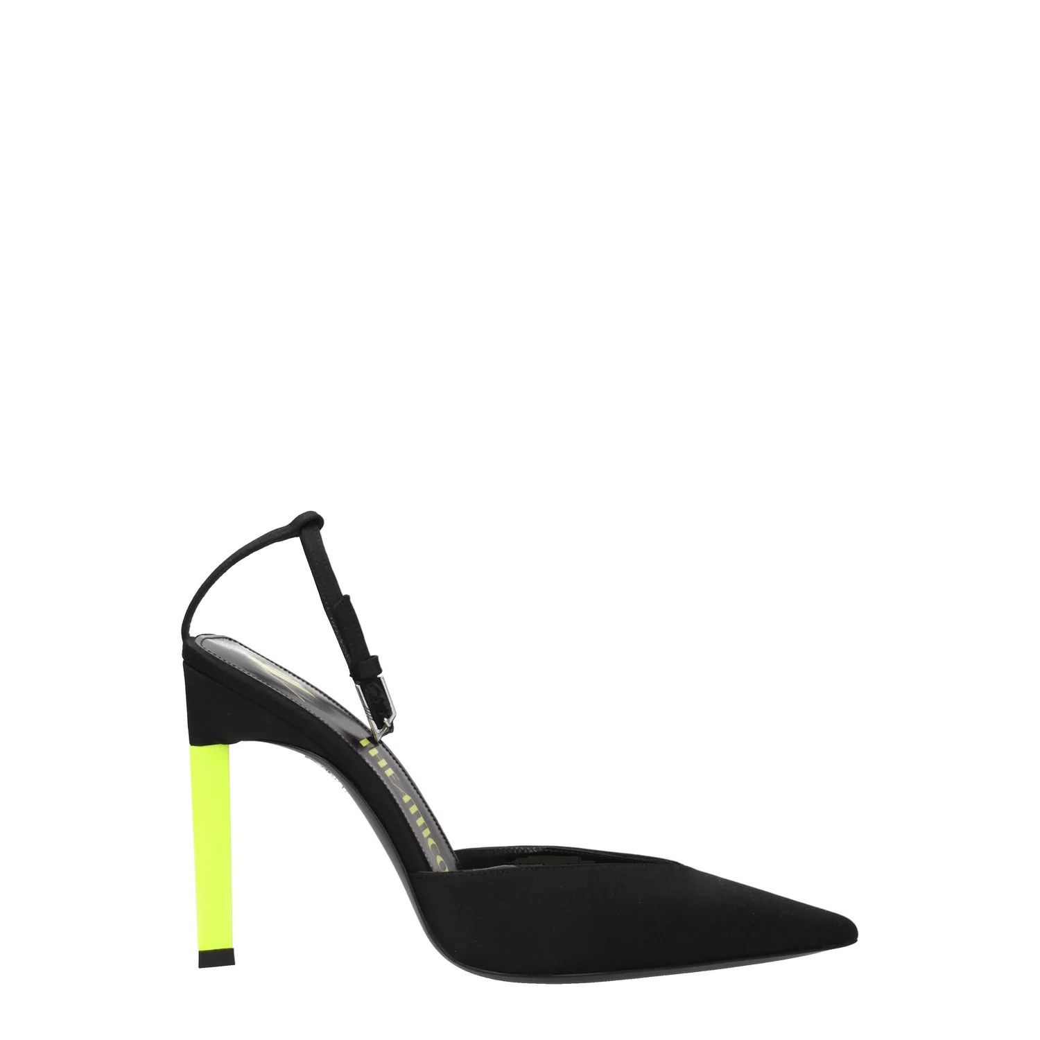 The Attico ob1o1e1224 Satin Sandals in Black Size US 9 / IT 39 - 1 Thumbnail