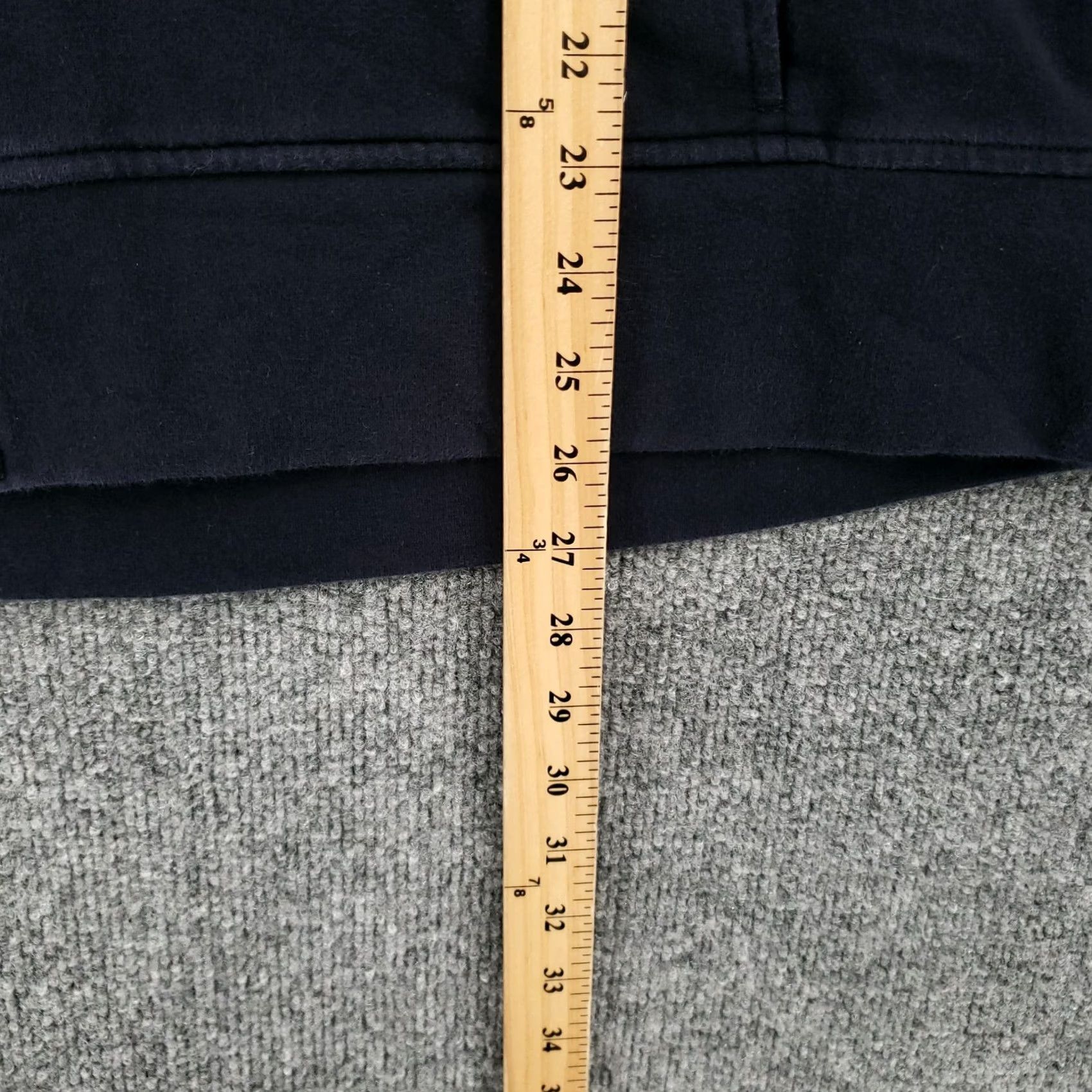 Talbots Talbots Blue Hoodie Womens 1X Zip Pullover Full Zip Hooded Sweatshirt Casual Activewear Knit Cotton Polyester Spandex Size XL / US 12-14 / IT 48-50 - 5 Thumbnail