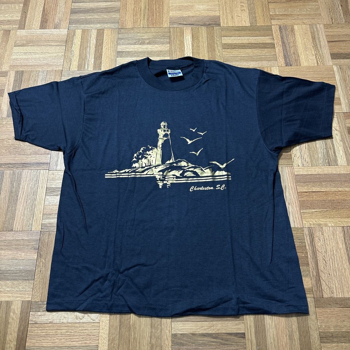Hanes Vintage Charleston South Carolina tee Size US XL / EU 56 / 4 - 1 Thumbnail