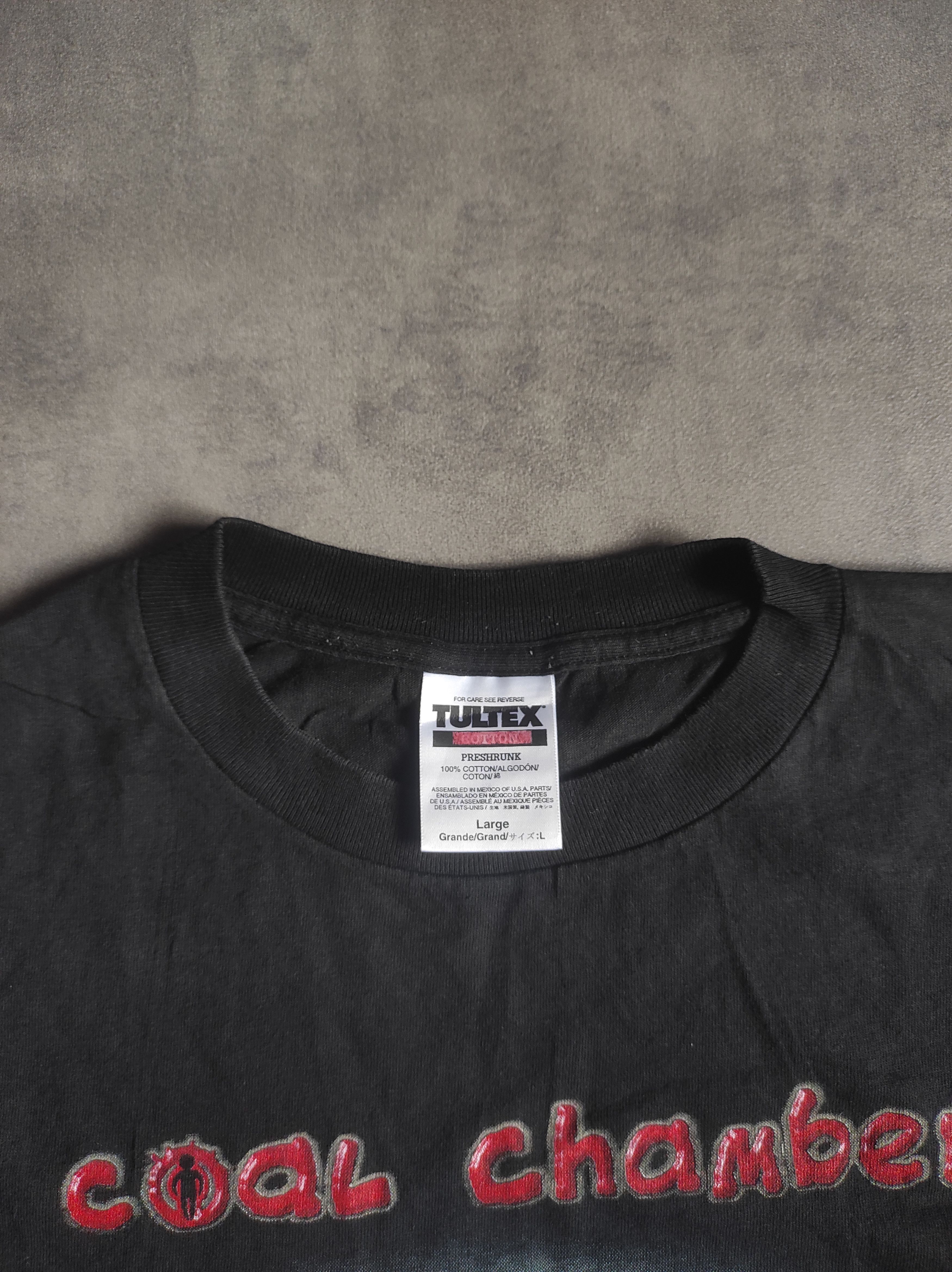 Band Tees Coal Chamber 1999 tultex vintage Metal Size US L / EU 52-54 / 3 - 4 Thumbnail