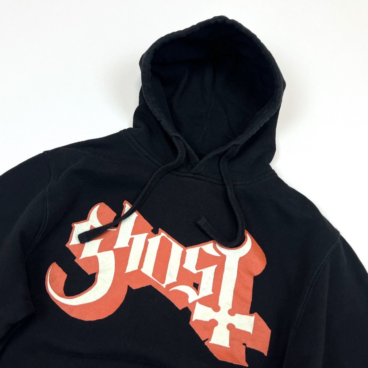 Band Tees × Vintage Vintage Ghost Black Cotton Hard Rock Band Hoodie Size S Size US S / EU 44-46 / 1 - 5 Thumbnail