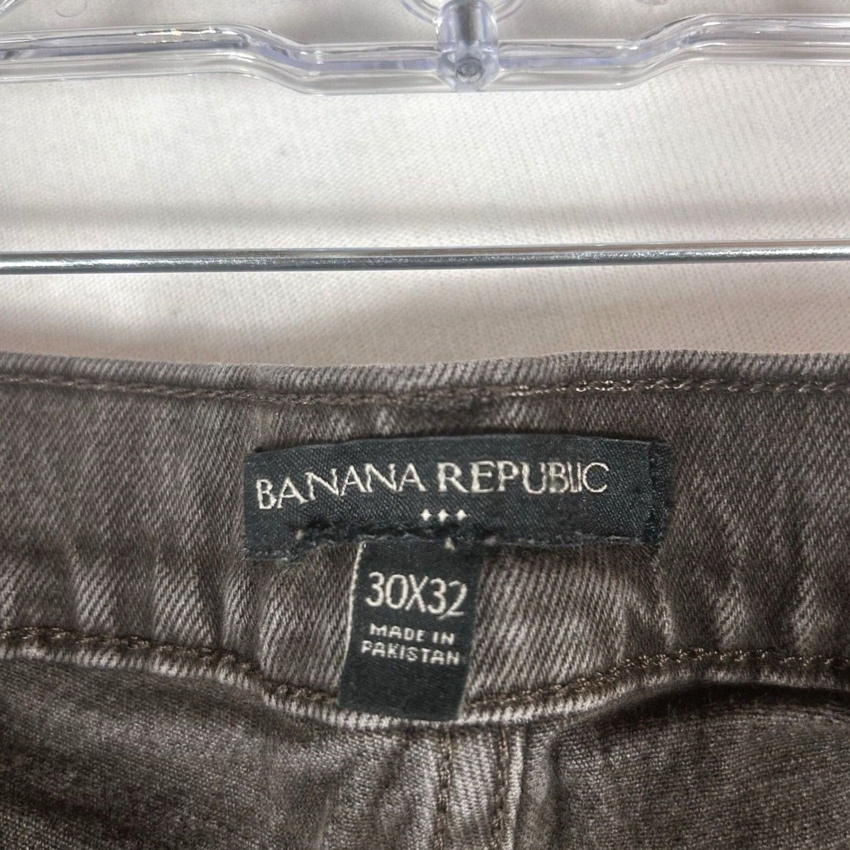 Banana Republic Banana Republic Pants Mens 30 Brown Men 30x32 Faded Heritage Collection Zip Patch Pocket Size US 30 / EU 46 - 3 Thumbnail