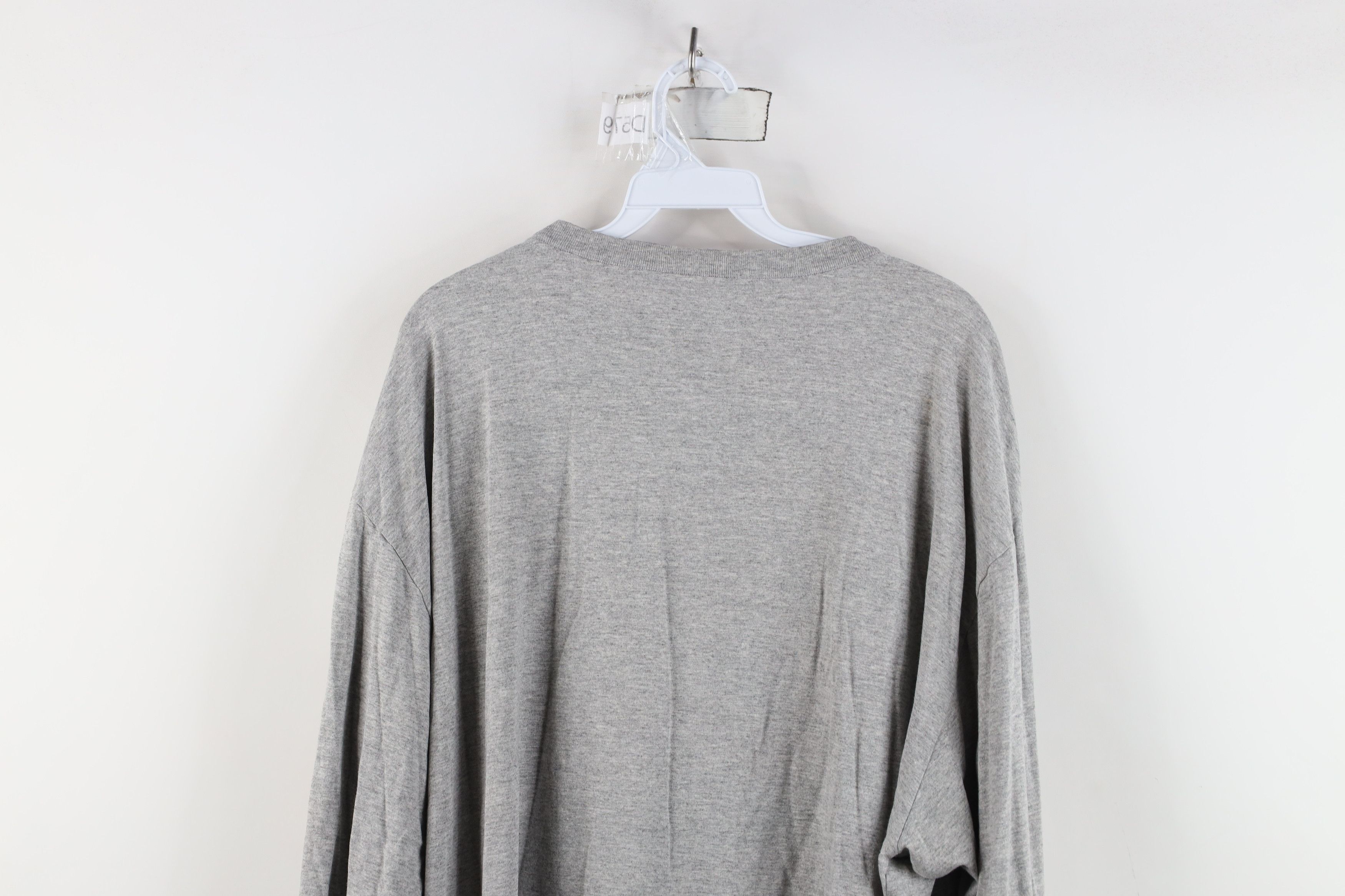 Ralph Lauren × Vintage Vintage 90s Ralph Lauren Spell Out Long Sleeve T-Shirt Gray Size US XL / EU 56 / 4 - 13 Thumbnail