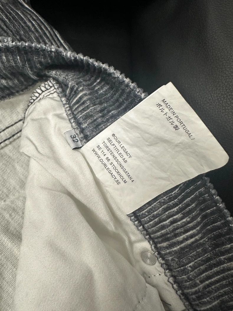 Our Legacy our legacyGrey striped trousers 2505-Nextarrow Size US 32 / EU 48 - 4 Thumbnail