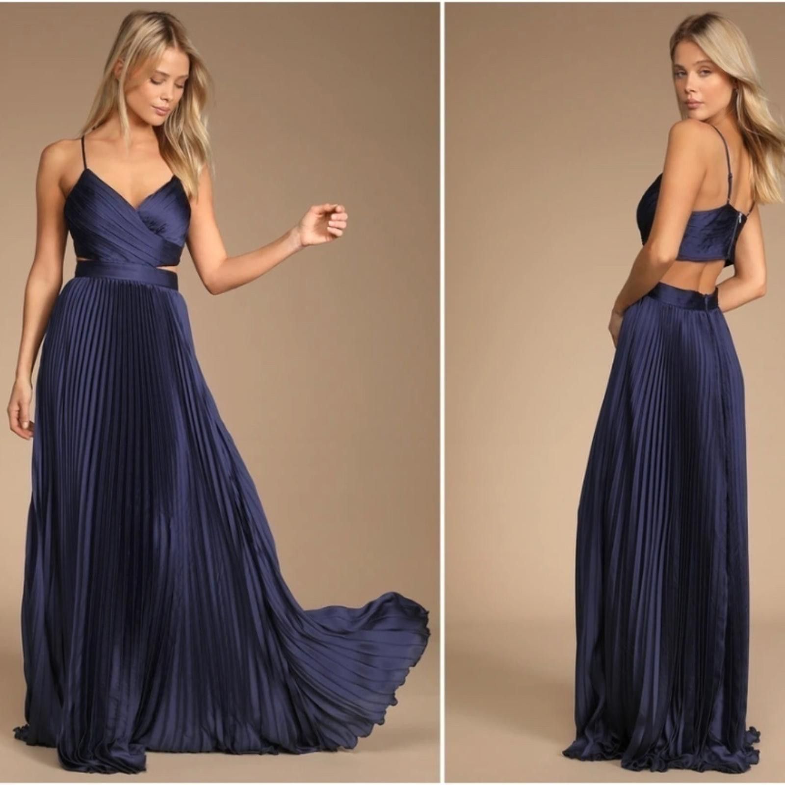 Lulus LULUS Sexy FLowy Prom Wedding Bridesmaid ELegant Maxi Size M / US 6-8 / IT 42-44 - 1 Thumbnail