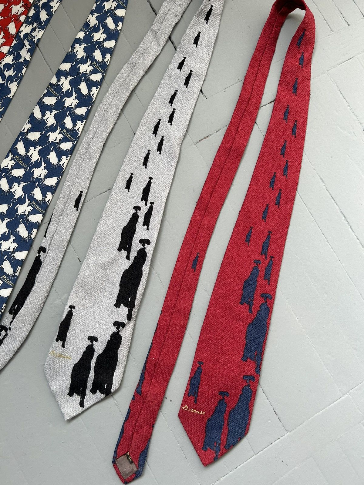 Other Picasso silk tie 4 pieces Size ONE SIZE - 3 Thumbnail