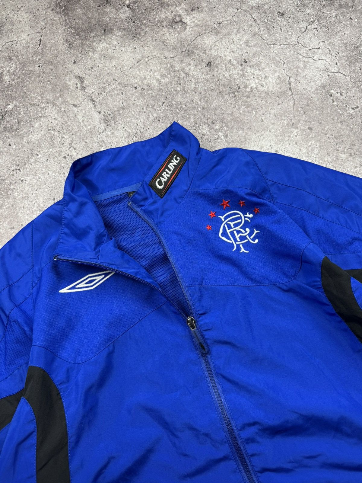 Umbro Vintage Umbro Rangers Track Jacket Football Soccer 2000s Size US S / EU 44-46 / 1 - 5 Thumbnail