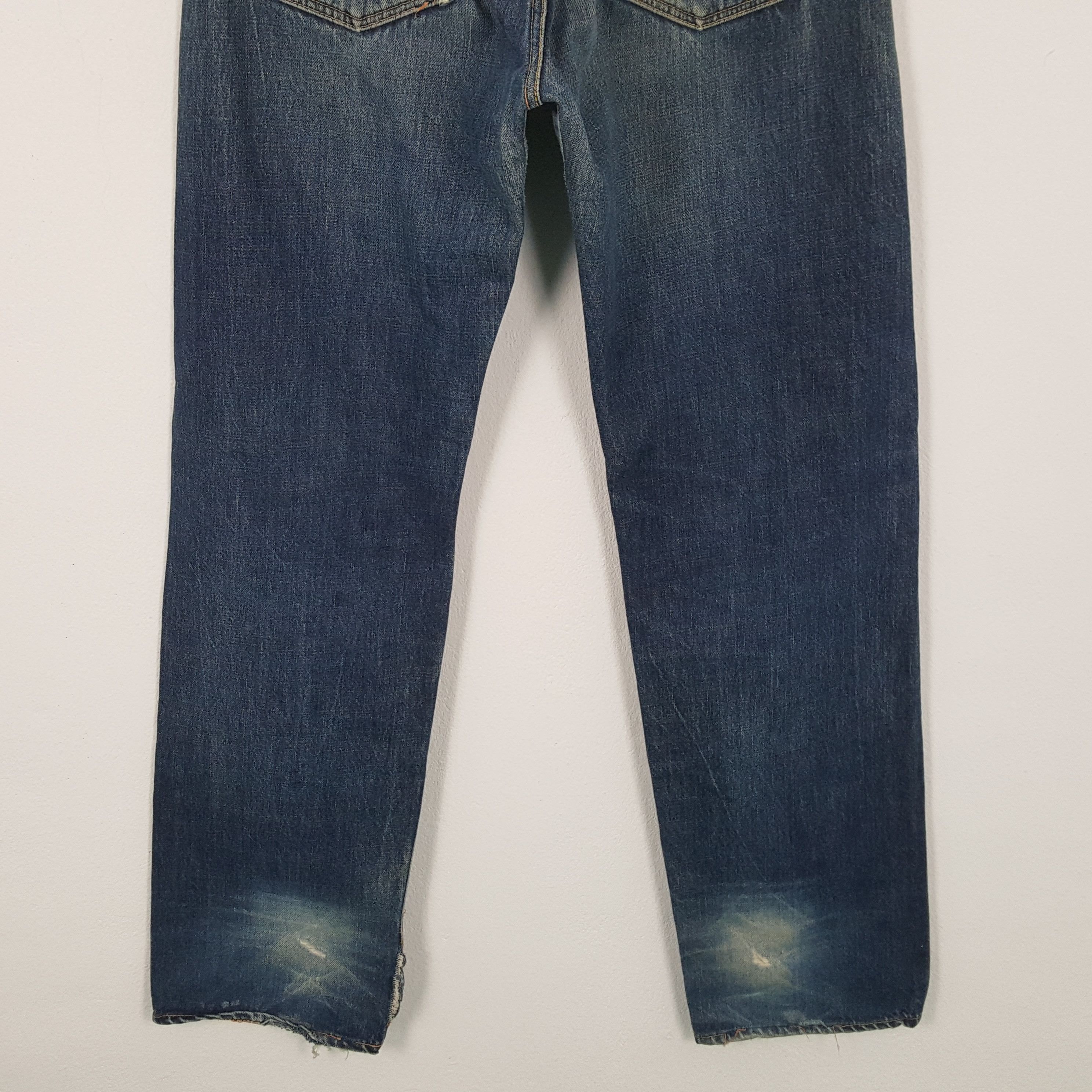 EVIS Japanese Brand Streetwear Custom Daicock Style Jeans