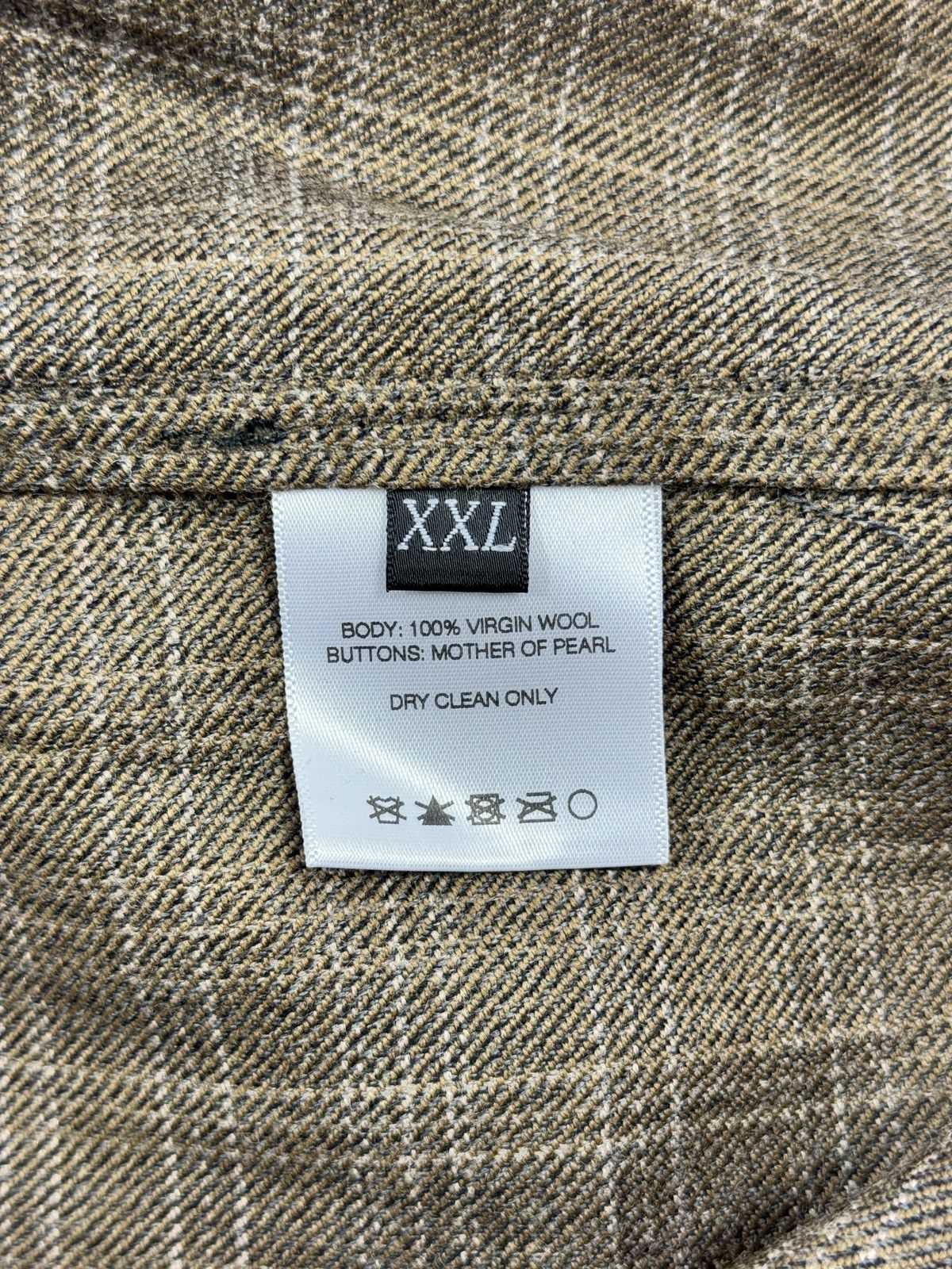 Enfants Riches Deprimes ASSEMBLAGE WOOL FLANNEL SHIRT Size US XXL / EU 58 / 5 - 3 Thumbnail