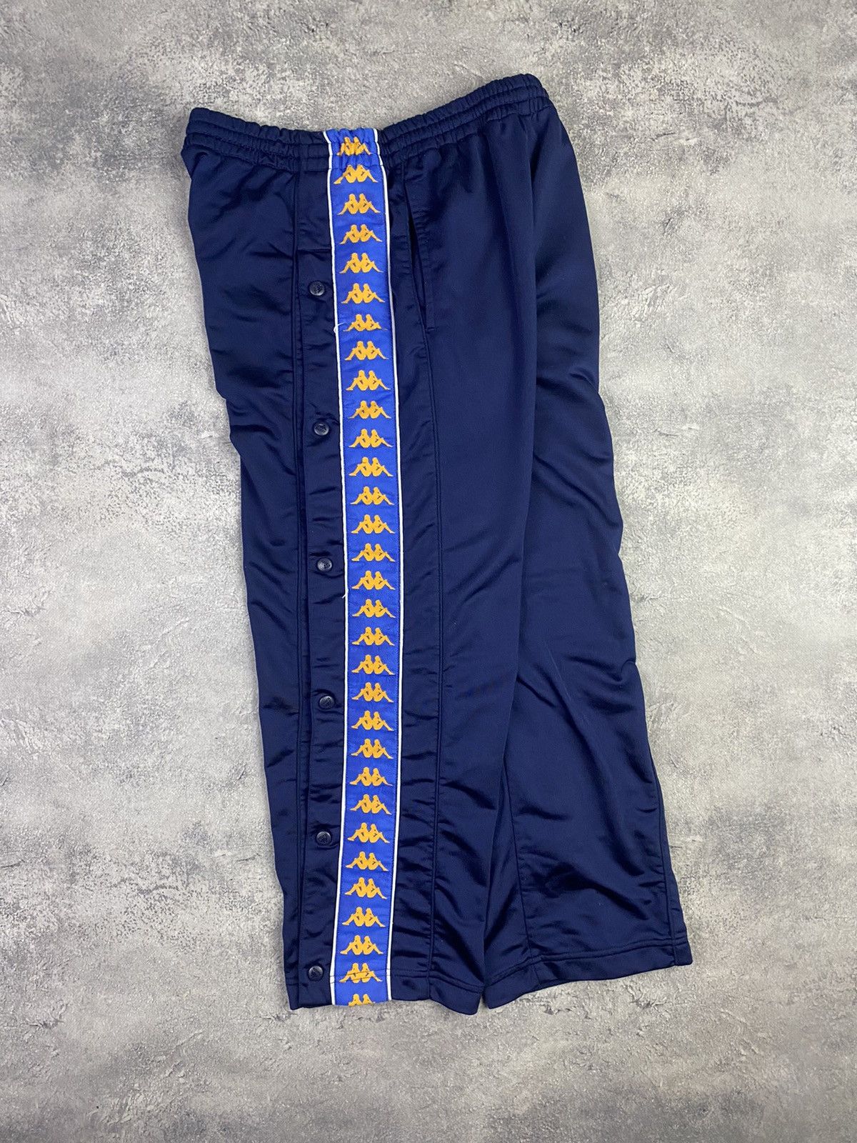 Kappa Vintage Kappa Lampas Track Pants Sweatpants Y2K Drill baggy Size US 31 - 13 Thumbnail