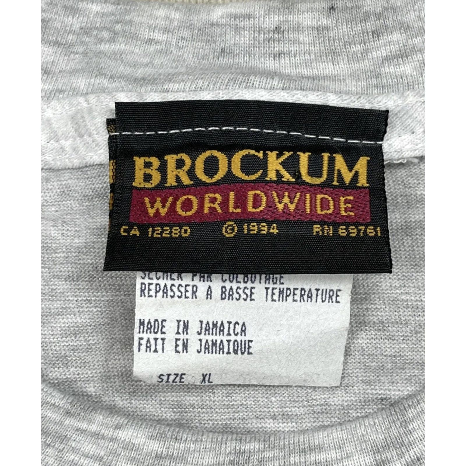 Vintage VINTAGE Brockum The Offspring T-Shirt XL Gray 90s Punk Tour Mens Shirt Short Sleeve Crew Neck Lightweight Cotton USA Size US XL / EU 56 / 4 - 4 Thumbnail