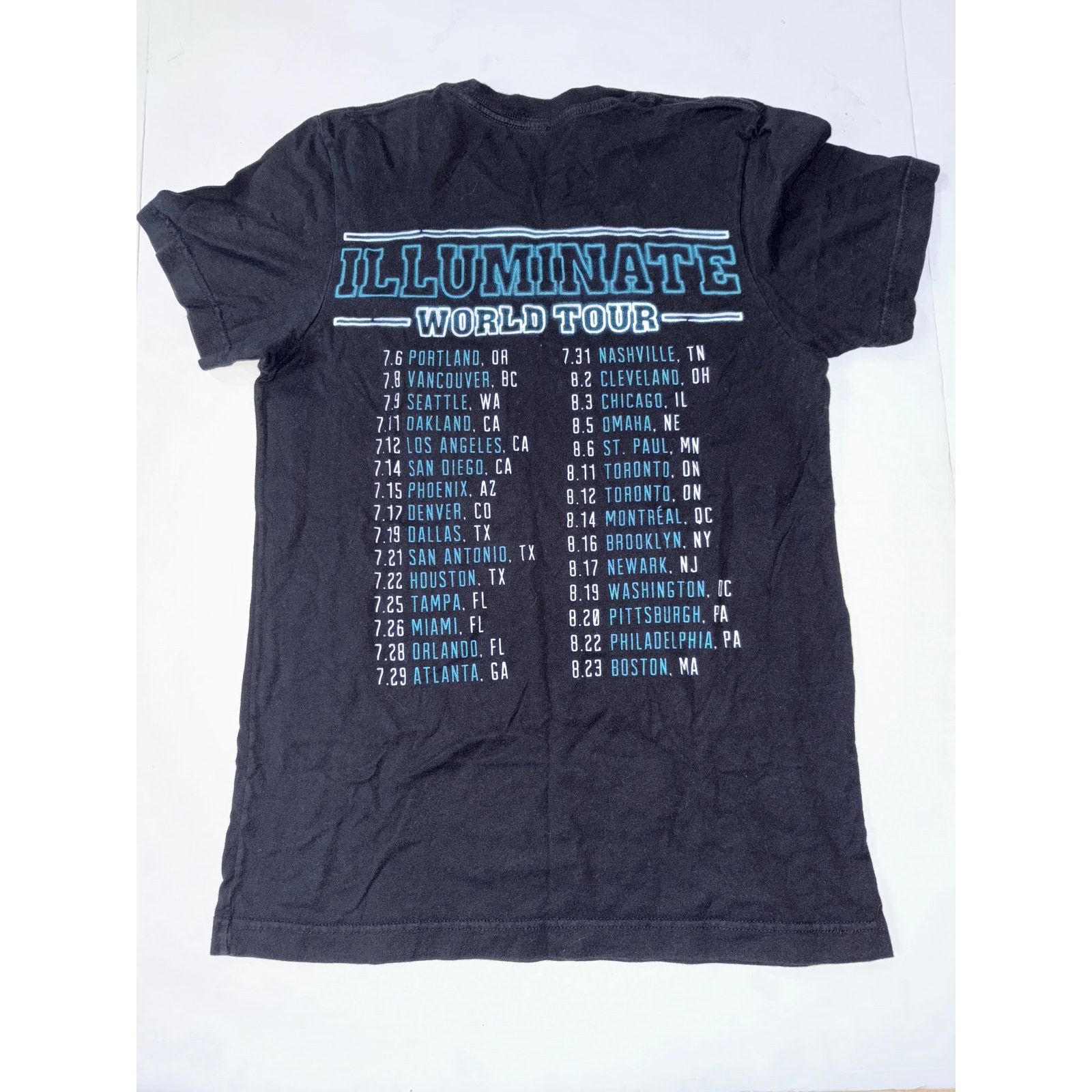 Other Shawn Mendes illuminate world tour shirt size small black Size US S / EU 44-46 / 1 - 2 Thumbnail